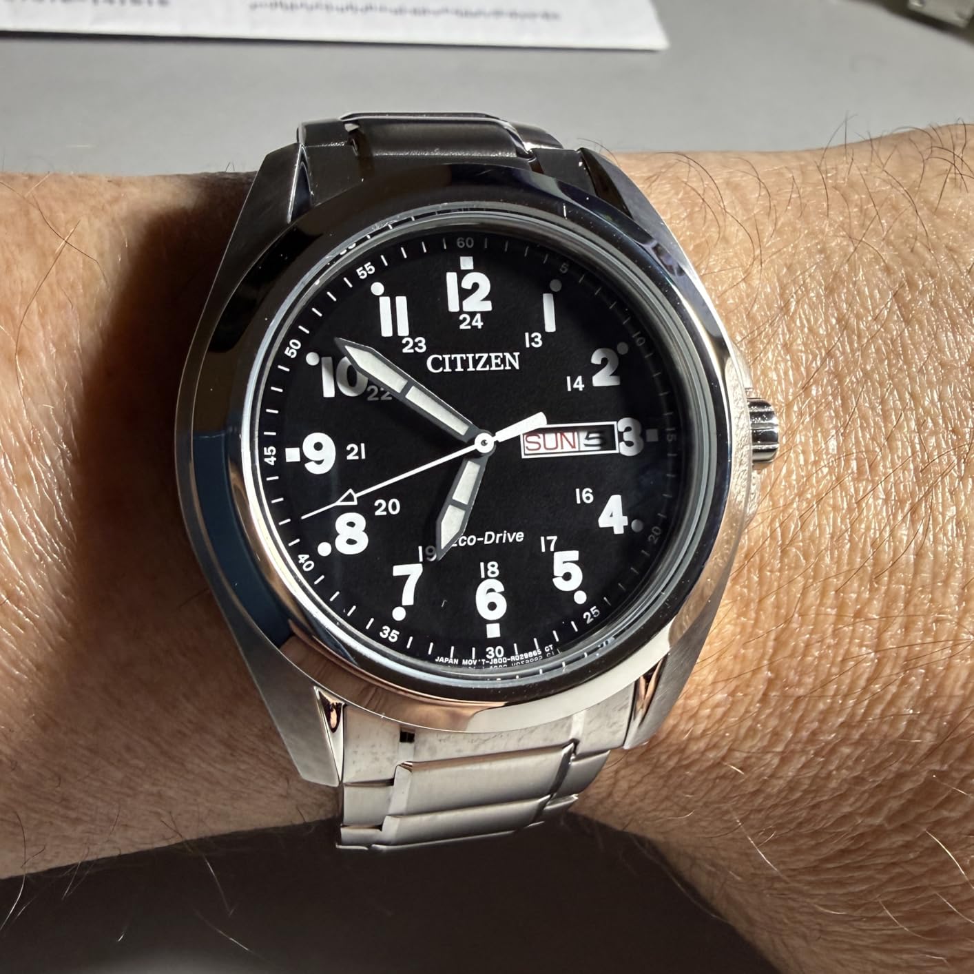 Citizen Men's Eco-Drive Weekender Garrison Field Watch 43mm customer photo 1