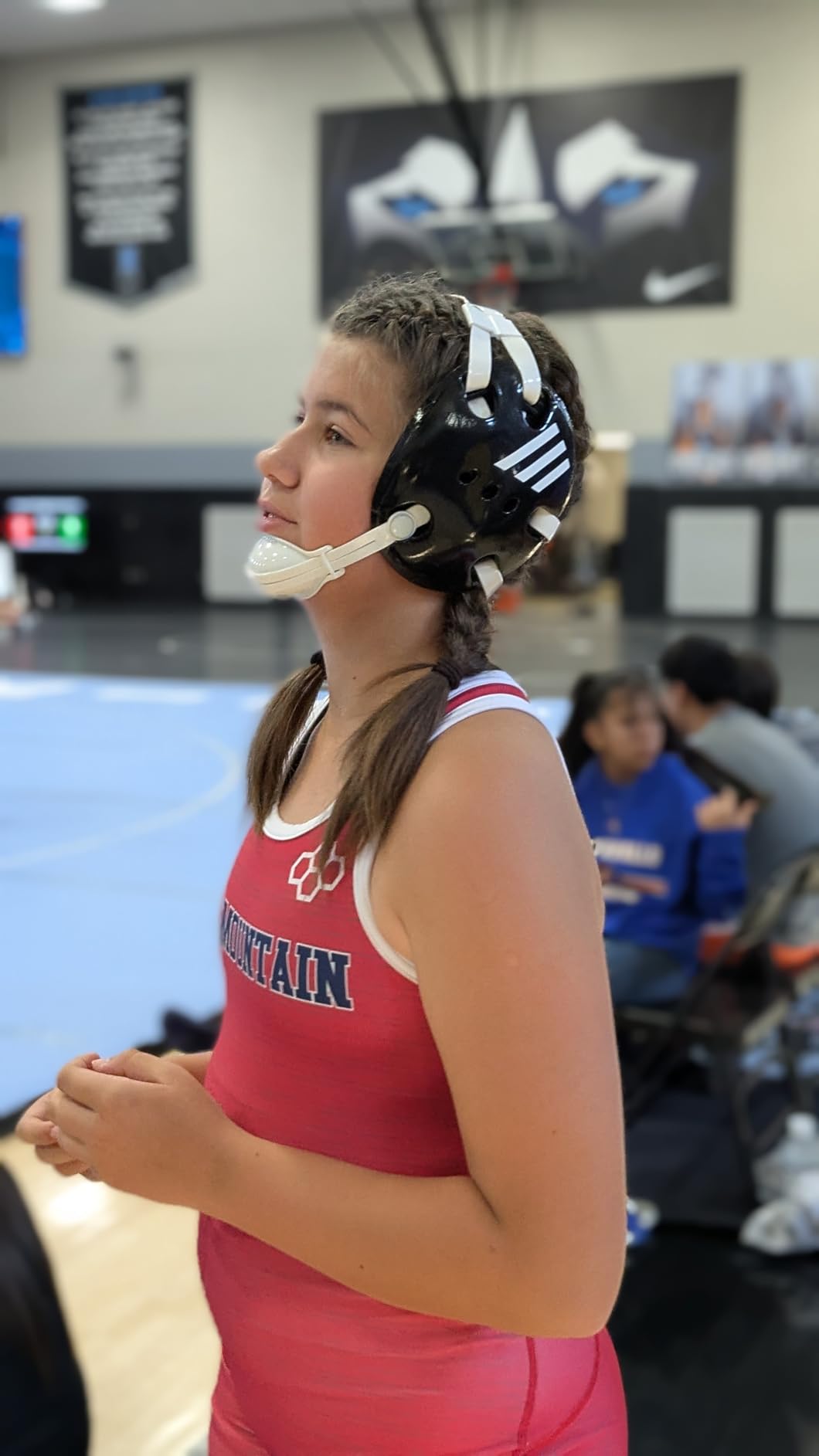 Matman Medalist Adult Wrestling Headgear - Easy-Adjust, Snug Fit Protective Headgear for Wrestling, BJJ & MMA customer photo 1