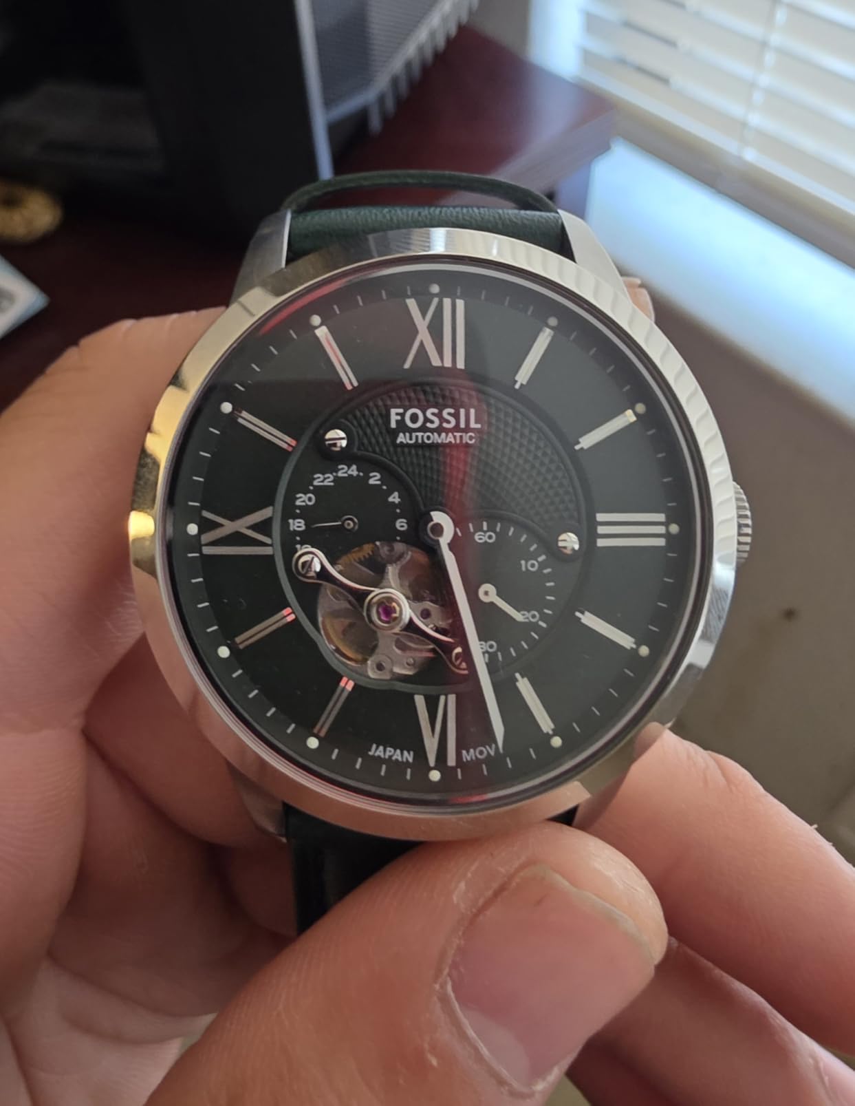 Fossil Men's Townsman Automatic Stainless Steel Watch customer photo 2