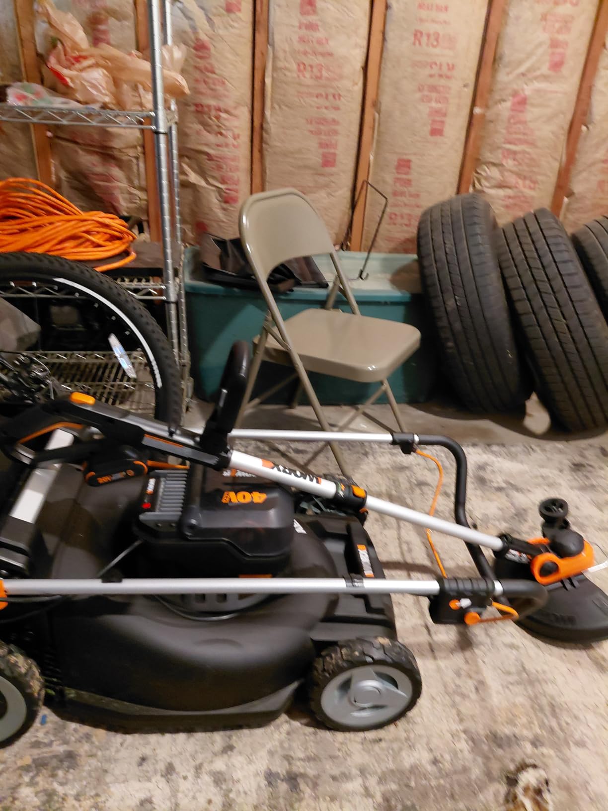 WORX Cordless String Trimmer & Lawn Edger, 12'' Electric Weed Wacker with Command Feed, 20V Weed Eater with 5.5 LBS, 2 Batteries & Charger Included, WG163 customer photo 1
