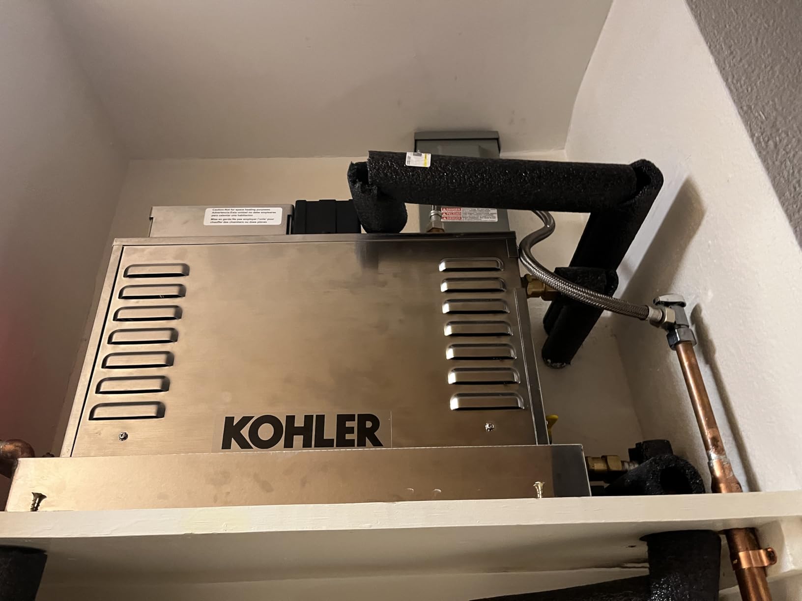 KOHLER K-5526-NA Invigoration Series Steam Generator, 7 kW customer photo 1