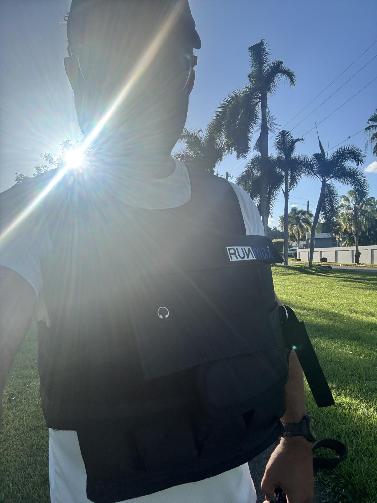RUNmax 20LBS - 150LBS Adjustable Weighted Vest With Shoulder Pads Option for Men and Women customer photo 2