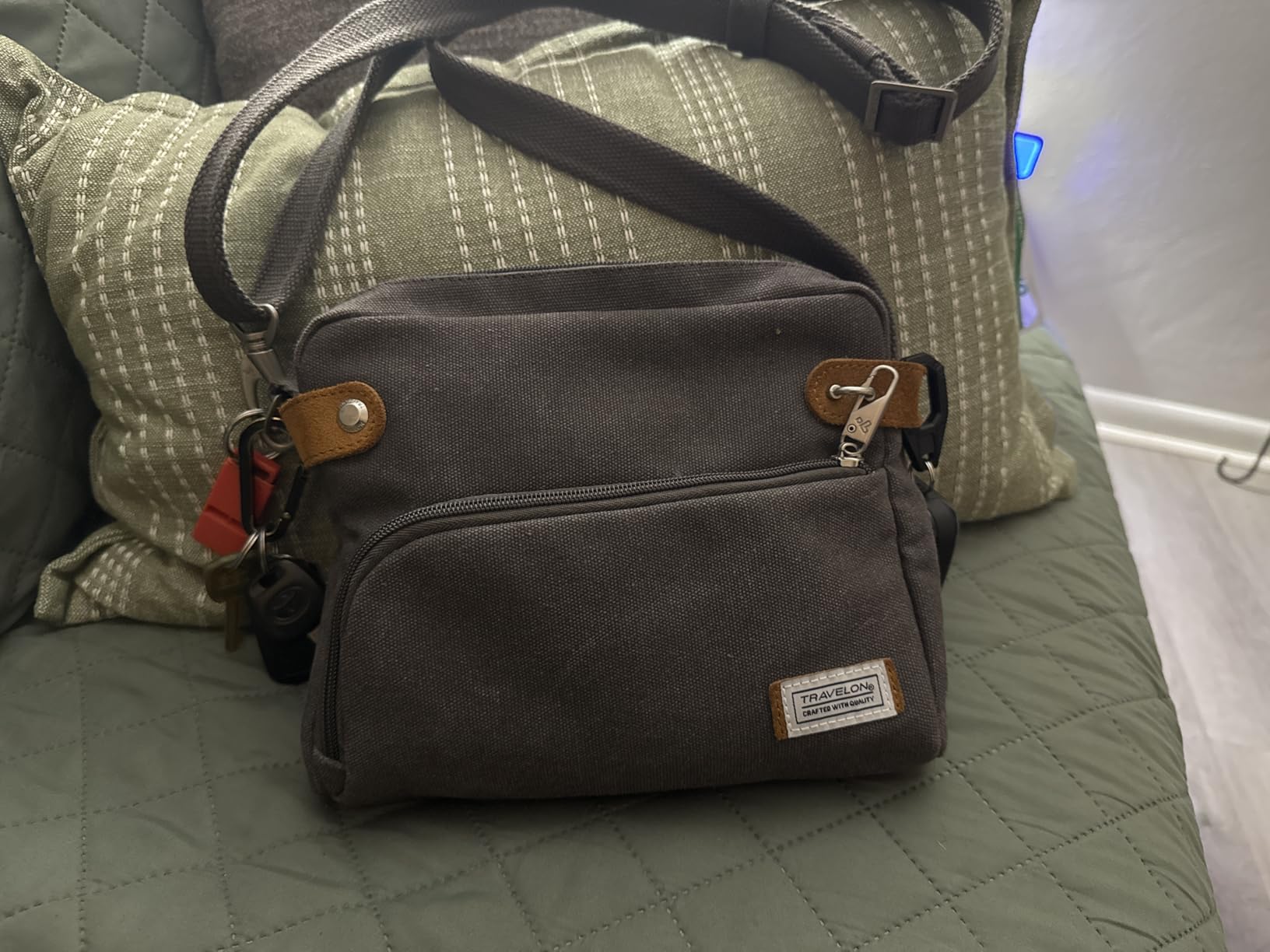 Travelon Anti-Theft Heritage Small Crossbody Bag customer photo 2