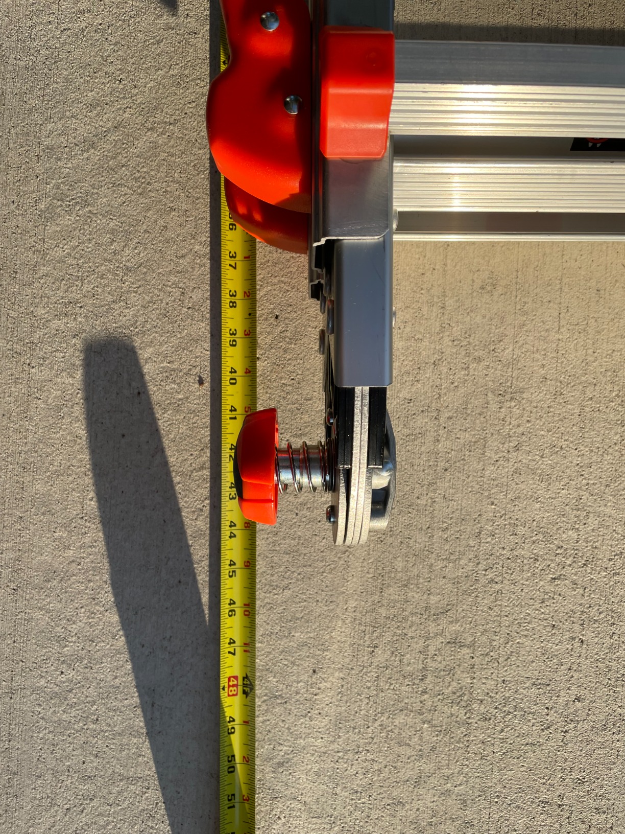 Little Giant Ladders, Velocity with Wheels, M26, 26 Ft, Multi-Position Ladder, Aluminum, Type 1A, 300 lbs Weight Rating customer photo 1