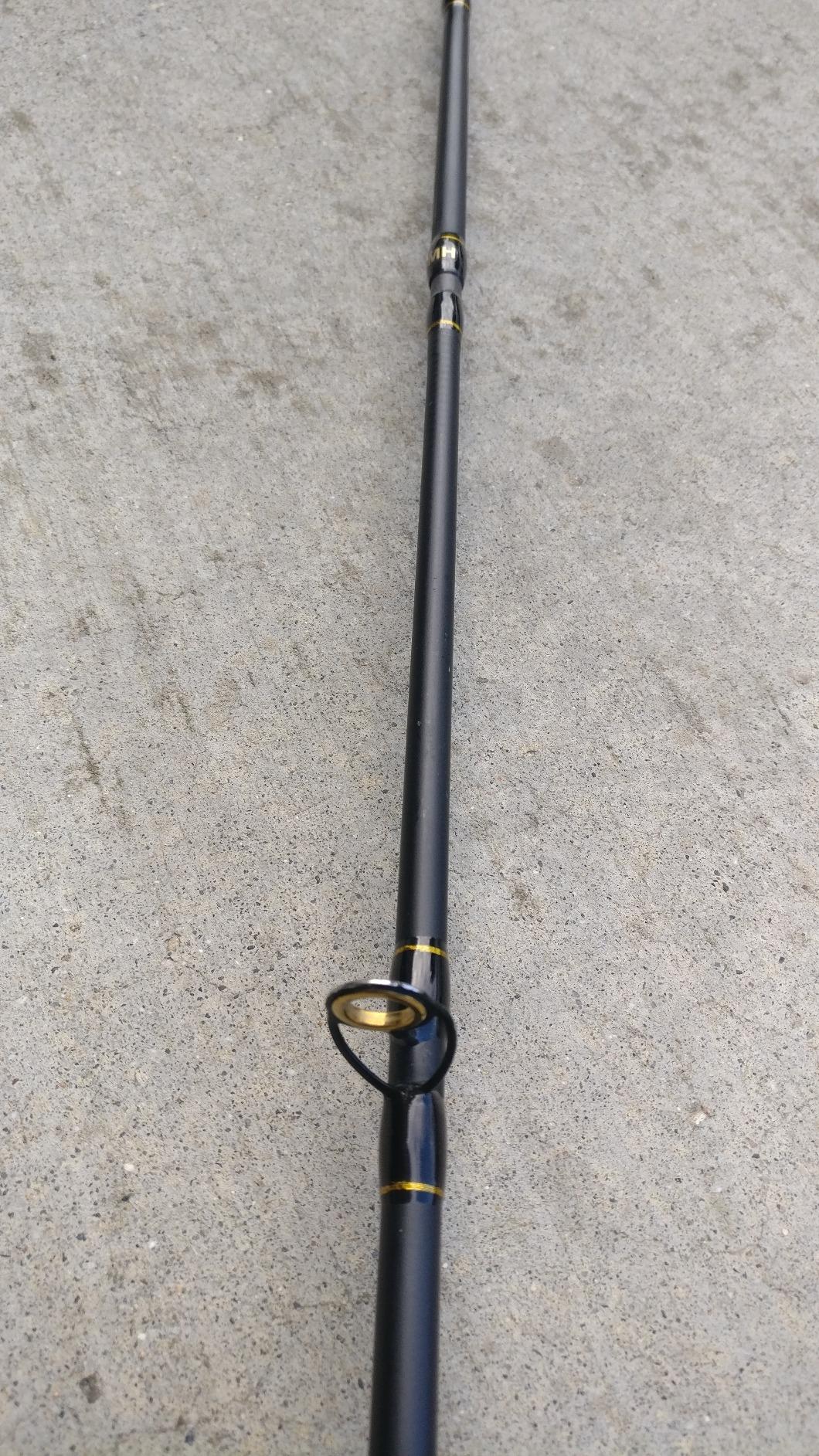 E Series - Camo Legend 2-Piece 7-Feet Casting Rod 24 Ton Carbon Fiber Baitcasting with 2 Tips - Medium and Medium Heavy Portable Bass Fishing Rod Baitcaster customer photo 1