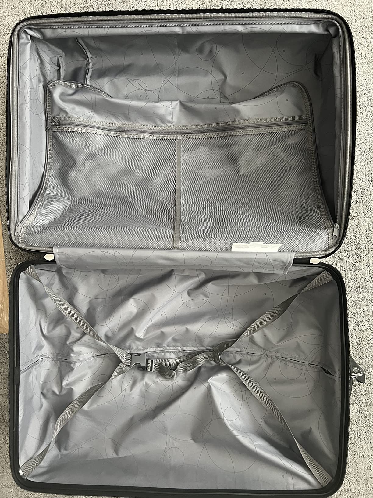 Samsonite Winfield 2 Hardside Expandable Luggage with Spinner Wheels, Deep Blue, Checked-Large 28-Inch customer photo 1