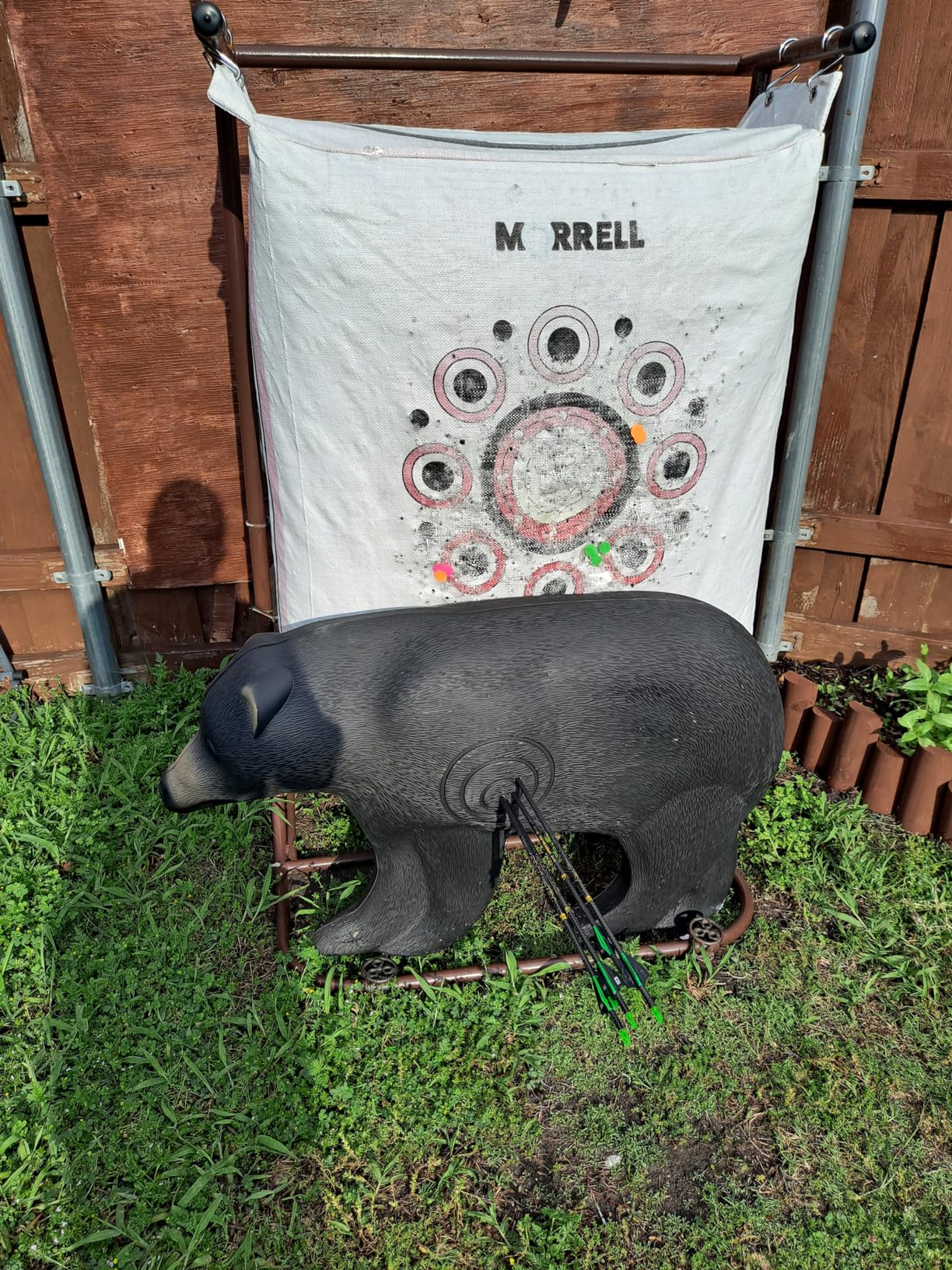 Shooter 3D Archery Bear Target, Black, One Size customer photo 1