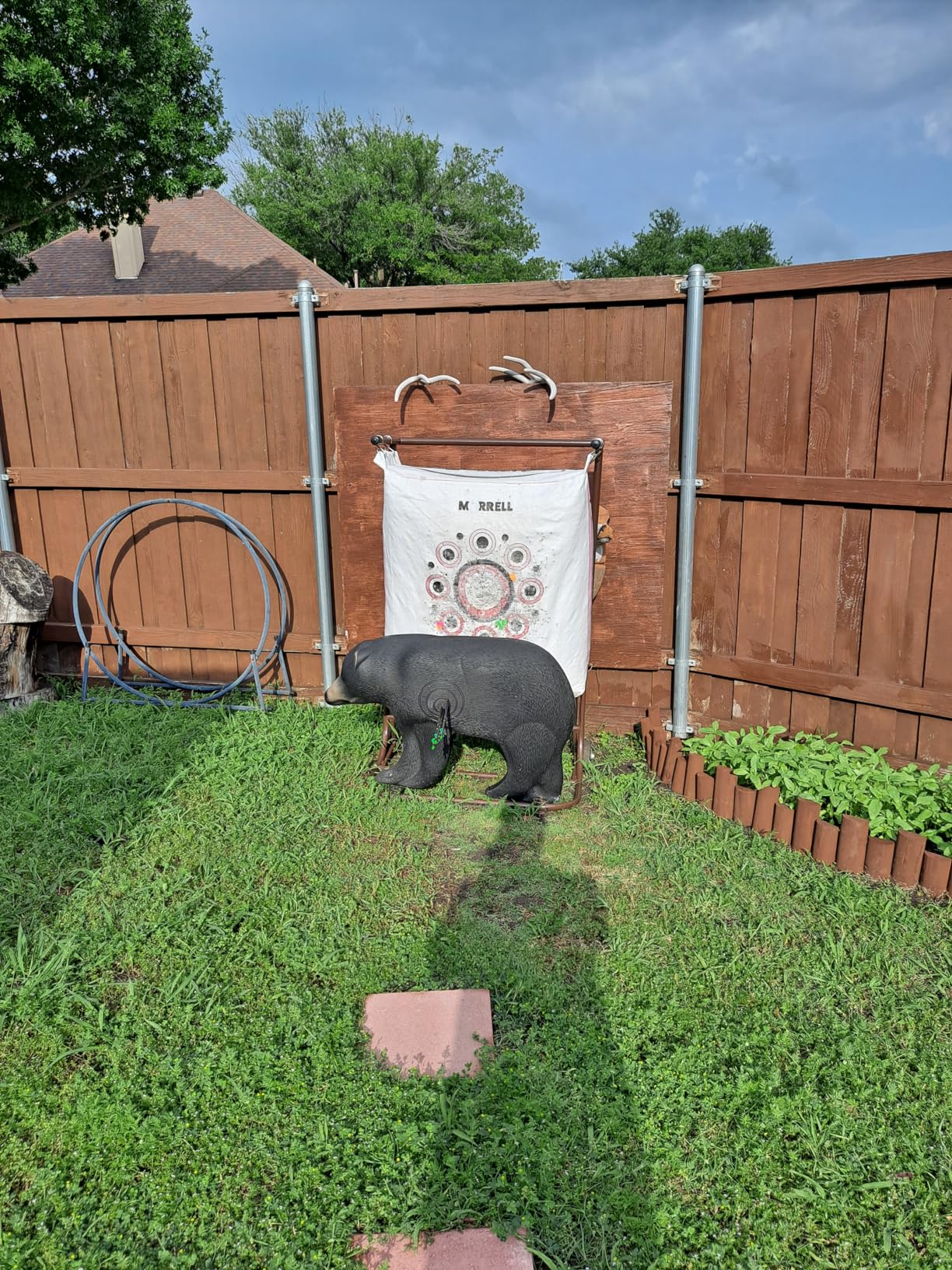 Shooter 3D Archery Bear Target, Black, One Size customer photo 2