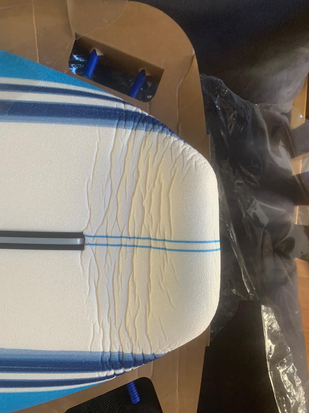 Wavestorm 8ft Classic Surfboard Foam Wax Free Soft Top Longboard customer photo 2