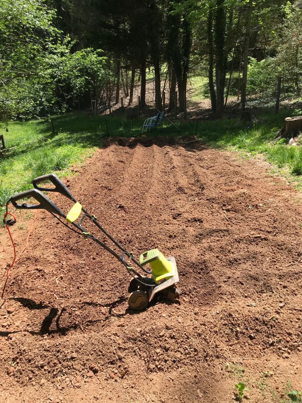 Sun Joe Corded Electric Garden Tiller & Cultivator with Steel Tines, 16