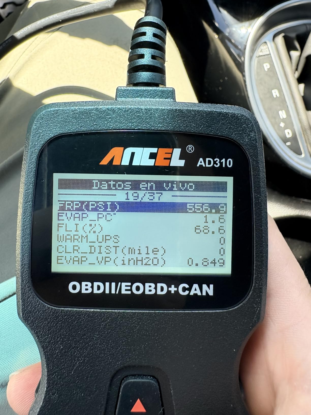 ANCEL AD310 Classic Enhanced Universal OBD II Scanner Car Engine Fault Code Reader CAN Diagnostic Scan Tool customer photo 1
