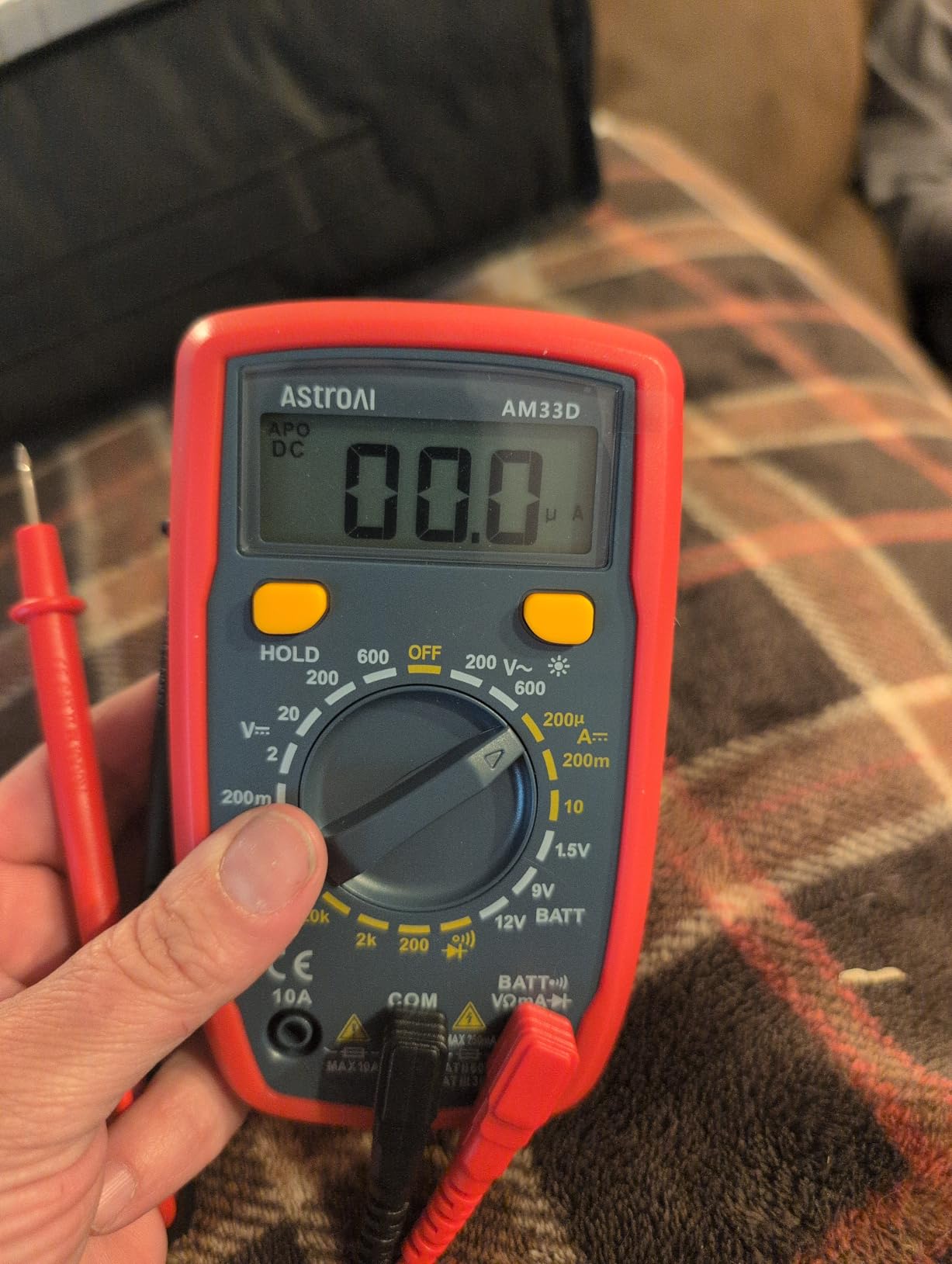 AstroAI Digital Multimeter Tester 2000 Counts with DC AC Voltmeter and Ohm Volt Amp Meter customer photo 1