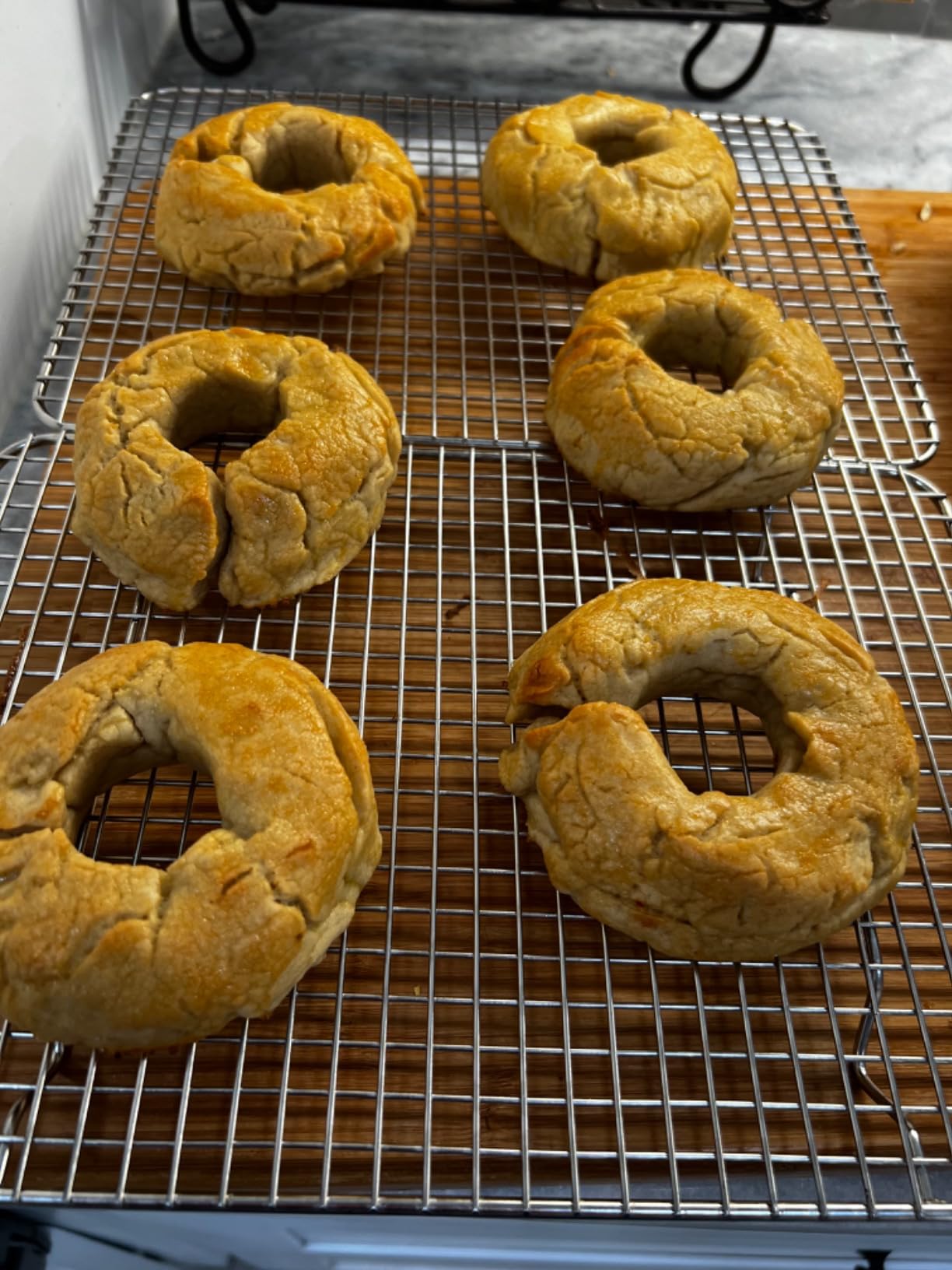 Lekue Bagel Maker with 6 Individual Bagel Molds, Brown customer photo 2