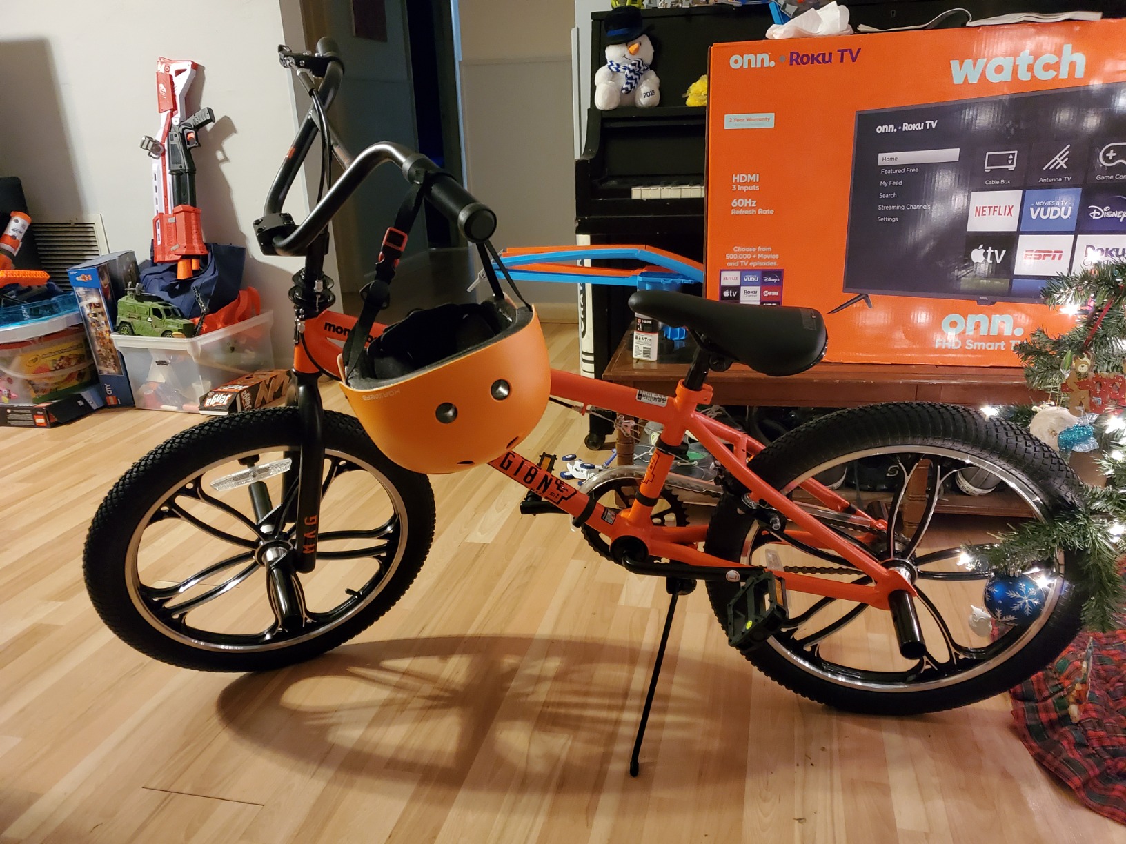 Mongoose Legion BMX Bike, Hi-Ten Steel Frame, 25x9T, 36x16T or 40x16T Gearing customer photo 2