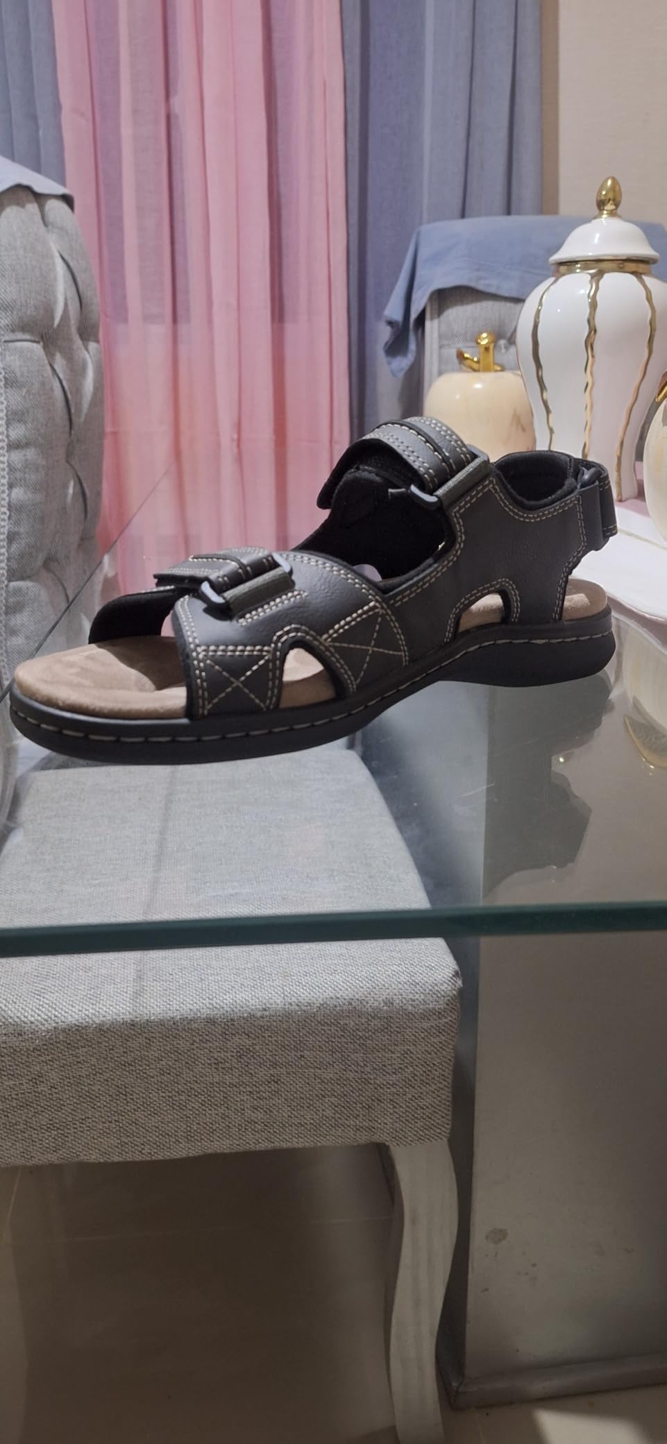 DOCKERS Mens Newpage Outdoor Sport Sandals - Memory Foam Comfort customer photo 1