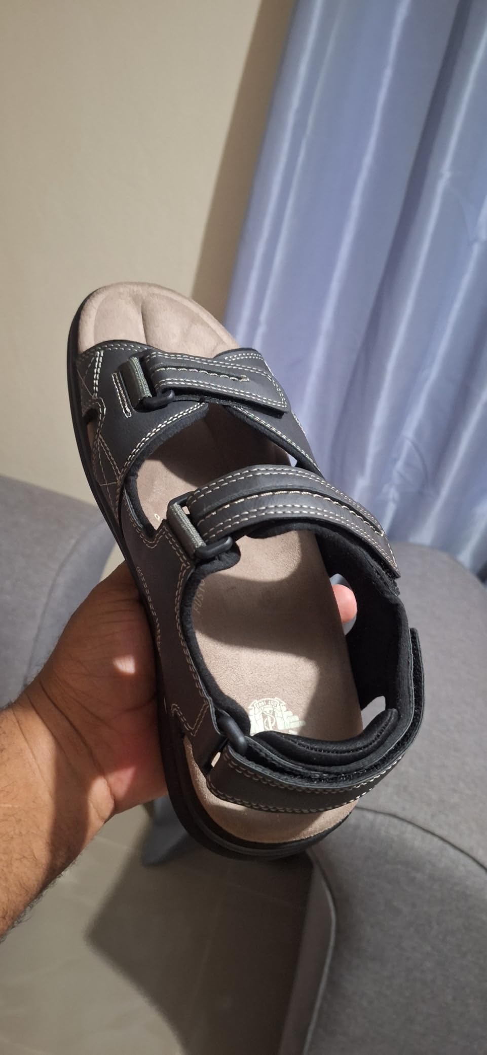 DOCKERS Mens Newpage Outdoor Sport Sandals - Memory Foam Comfort customer photo 2