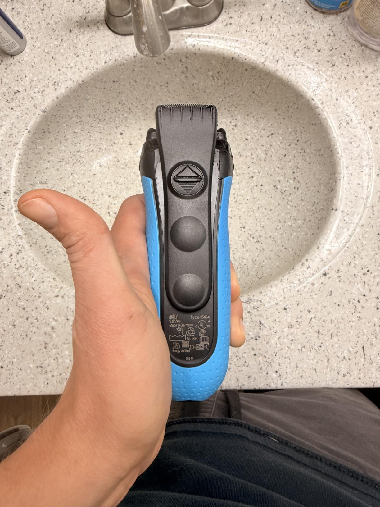 Braun Electric Razor for Men, Series 3 310s Electric Foil Shaver, Rechargeable, Wet & Dry customer photo 1