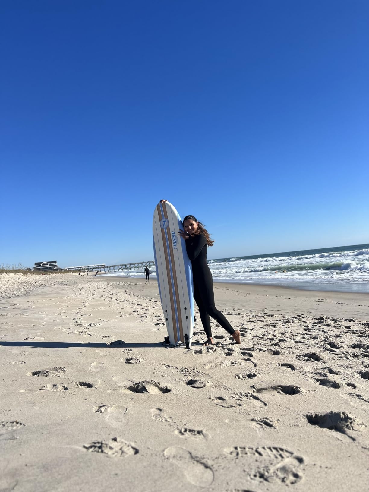 THURSO SURF Lancer 5'10'' Soft Top Foam Surfboard Fish customer photo 1