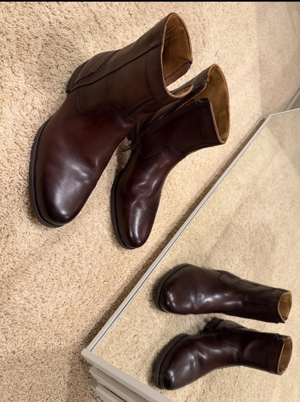 Men's Medfield Plain Toe Zip Boot Fashion customer photo 1