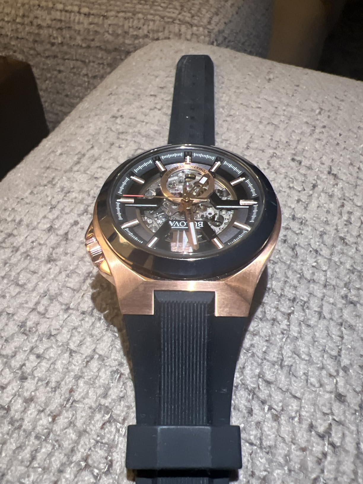 Bulova Men's Classic Maquina Automatic Open Aperture Watch customer photo 2