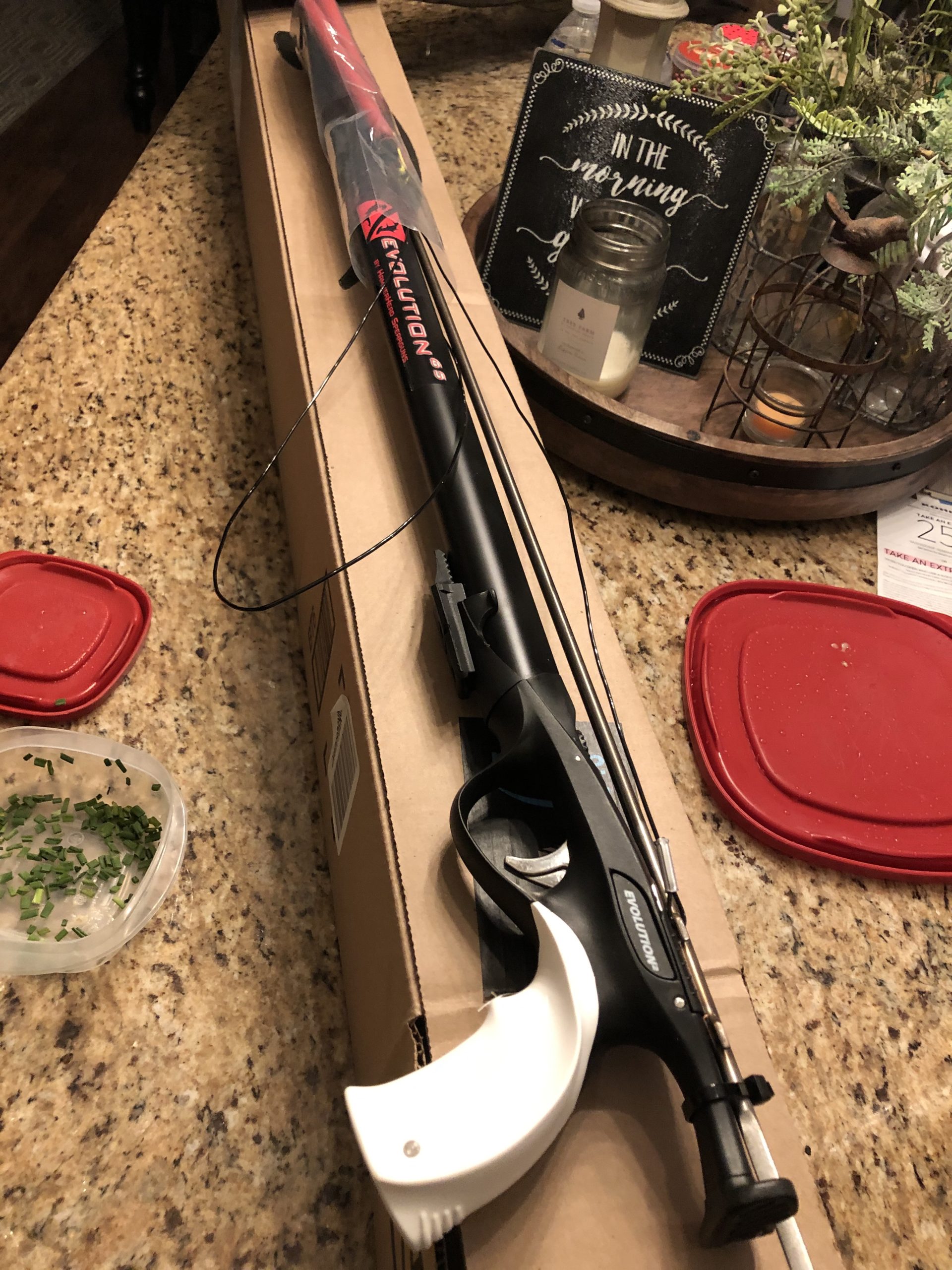Hammerhead Evolution^2, Aluminum Barrel Speargun, Made in Hawaii customer photo 2