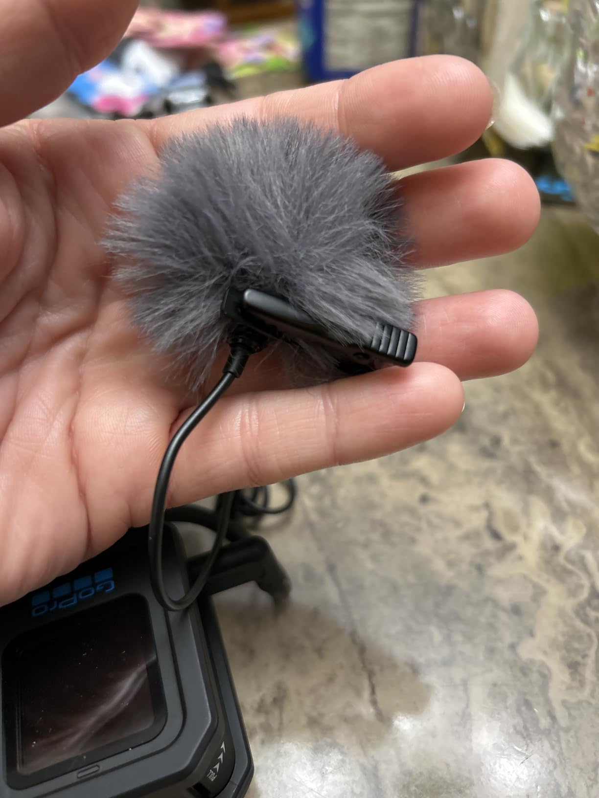 Purple Panda Wired Lavalier Microphone Omnidirectional - Attachable Lapel Mic Compatible with GoPro, DJI, Insta360, Tablet, iPad, DSLR, Camera, Ideal for Social Media Content Creators customer photo 1