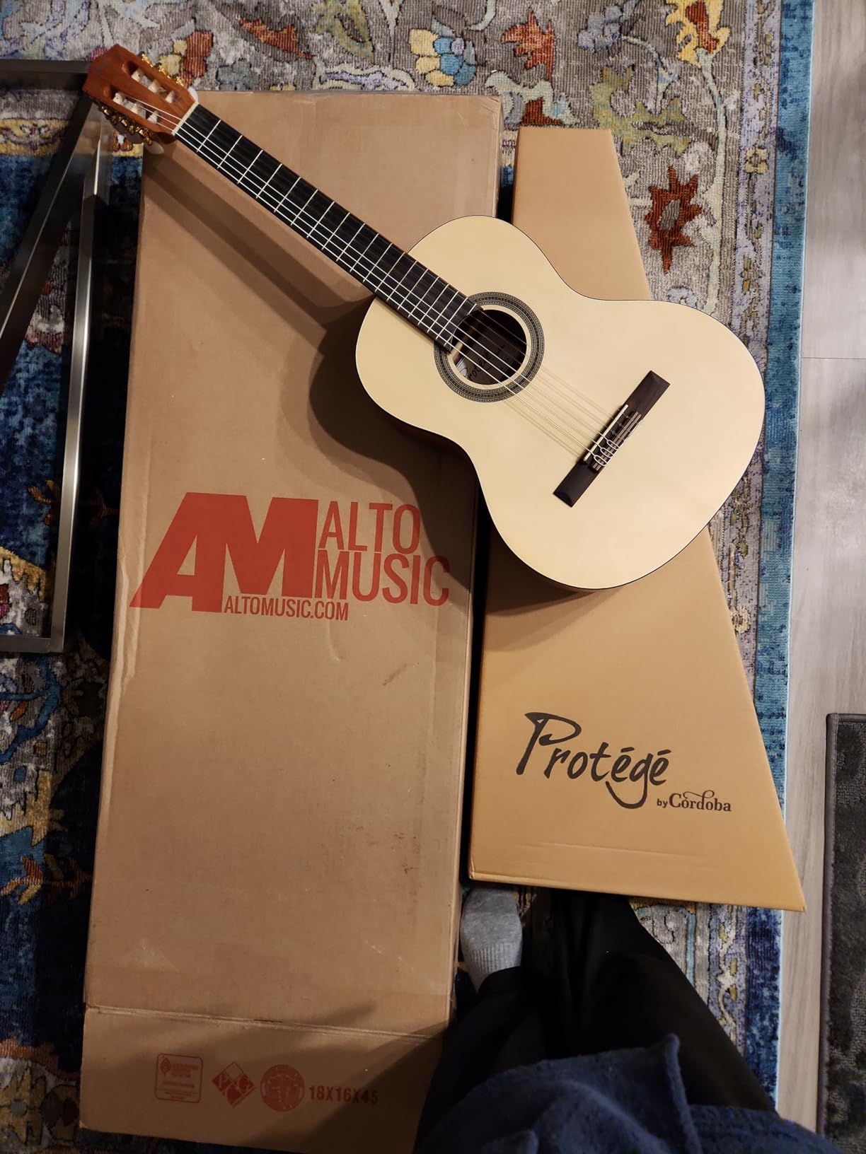 Cordoba C1M Classical Acoustic Nylon String Guitar, Protege Series customer photo 2