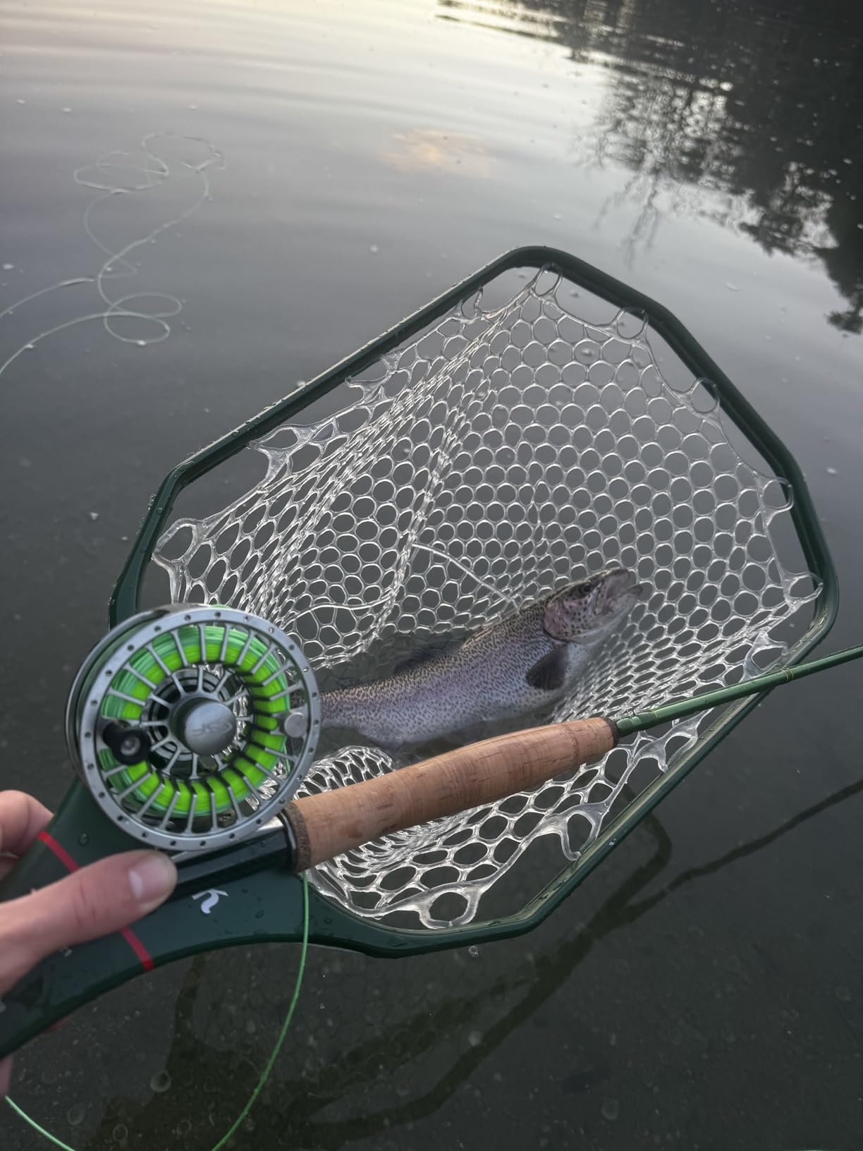 Maxcatch 3-12wt Medium-Fast Action Premier Fly Fishing Rod-IM8 Carbon Blank for High Performance, with AA Cork Grip Hard Chromed Guides customer photo 1