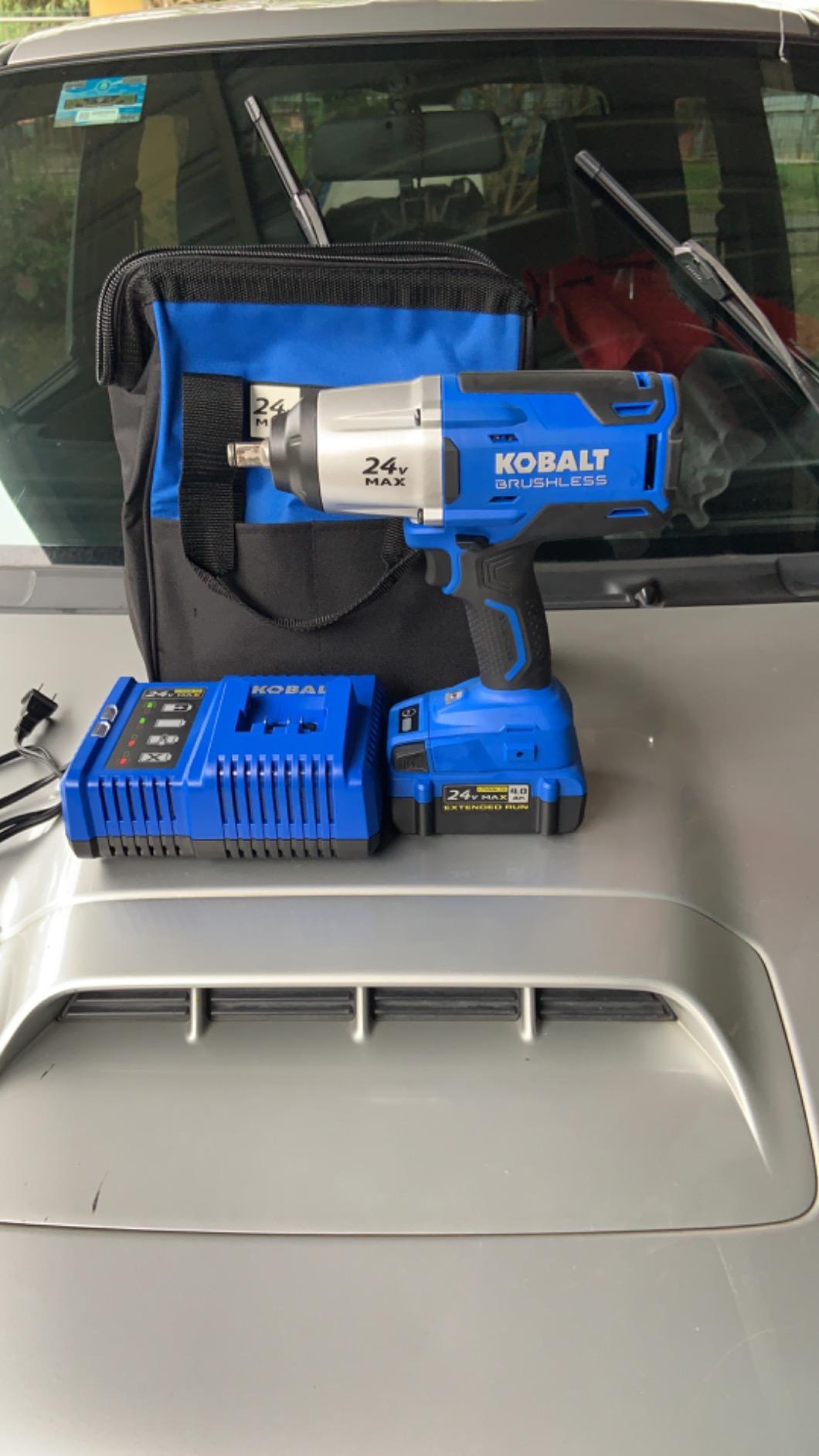 Kobalt 24-Volt Max-Volt 1/2-in Drive Cordless Impact Wrench customer photo 1