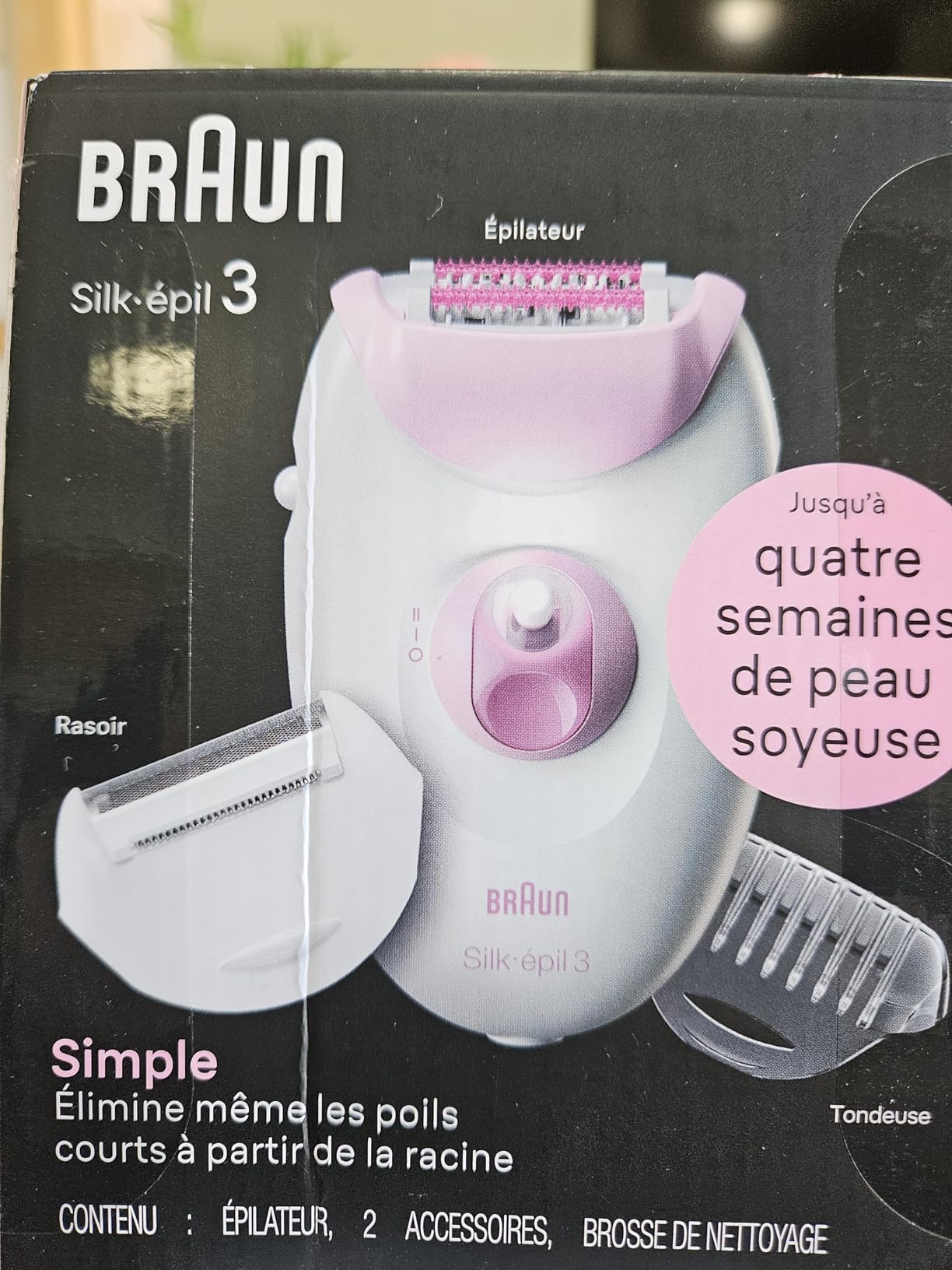 Braun Epilator Silk-epil 3 3-270, Hair Removal Device, Epilator for Women, Shaver & Trimmer, Hair Removal customer photo 2