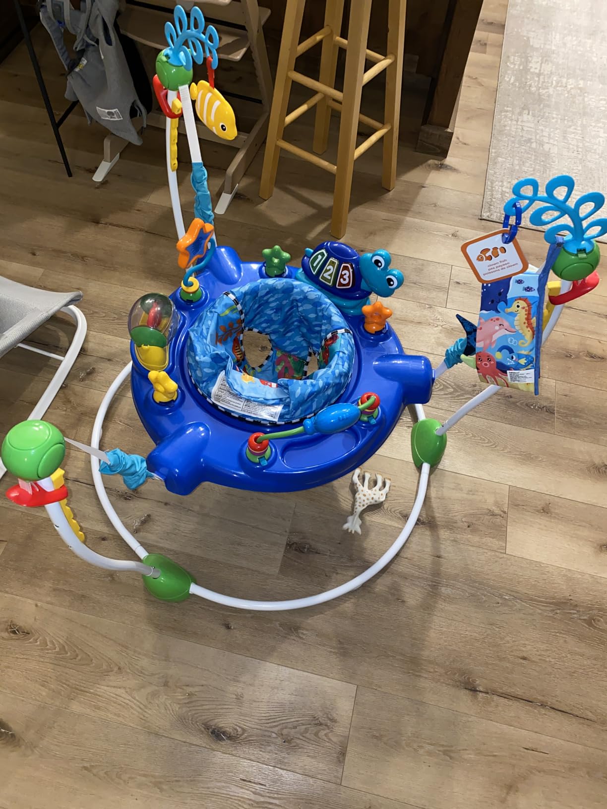 Baby Einstein Neighborhood Symphony Activity Baby Jumper Activity Center, Infant Entertainer with Lights and Melodies, Age 6 Months + customer photo 1