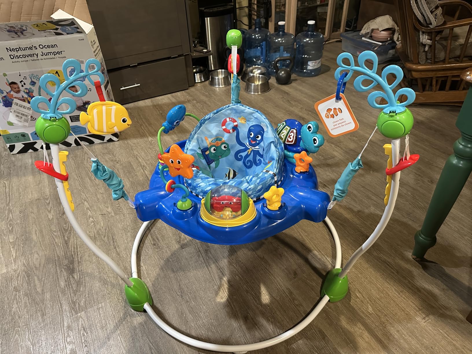 Baby Einstein Neighborhood Symphony Activity Baby Jumper Activity Center, Infant Entertainer with Lights and Melodies, Age 6 Months + customer photo 2