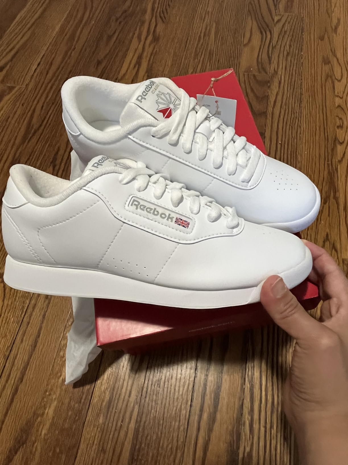 Reebok Princess Sneakers for Women, Comfortable Walking or Tennis Womens Shoes customer photo 1