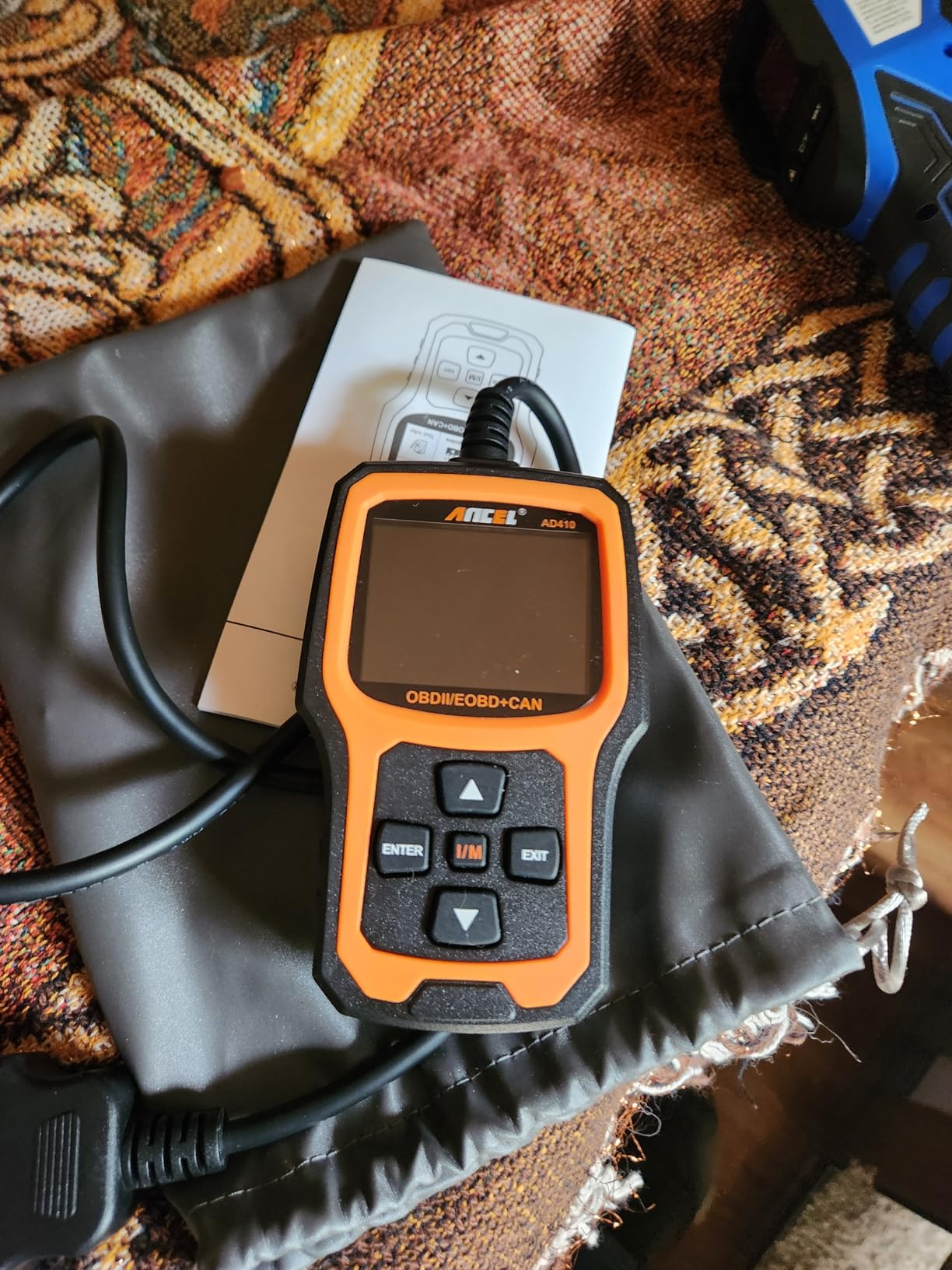 ANCEL AD410 Enhanced OBD2 Scanner, Vehicle Code Reader for Check Engine Light customer photo 1