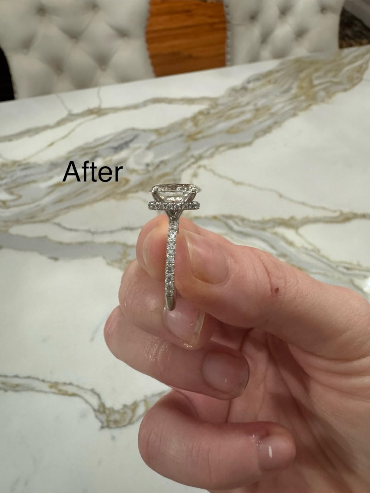 Ultrasonic Cleaner, Professional Ultrasonic Jewelry Cleaner for Diamond Ring, Silver, Gold, Earrings, Necklaces, Glasses, Denture, Retainer, Cpap, Coins, Mouthguard, Razors - VisiClean customer photo 2