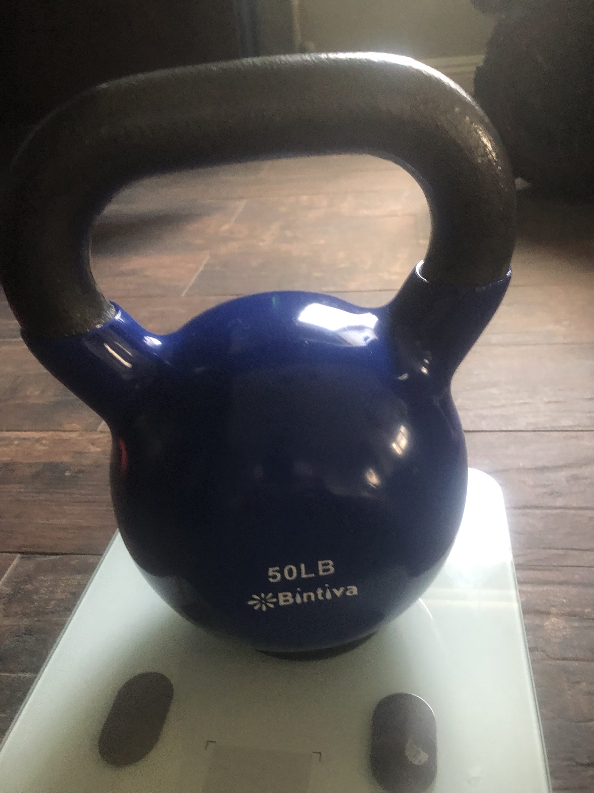 Kettlebell Sets Professional Grade - Strength Training Kettlebells for Home Workout - Cast Iron Kettle Bell Weight Sets for Men & Women with Special Protective Bottom customer photo 2