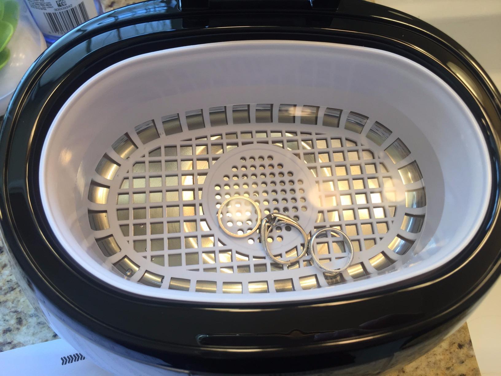 Ukoke UUC06S Ultrasonic Cleaner, Professional Jewelry Cleaner for Eyeglasses, Rings and Watches, 42kHz Portable Sonic Cleaner with 600ml Capacity Stainless Steel Tank customer photo 2