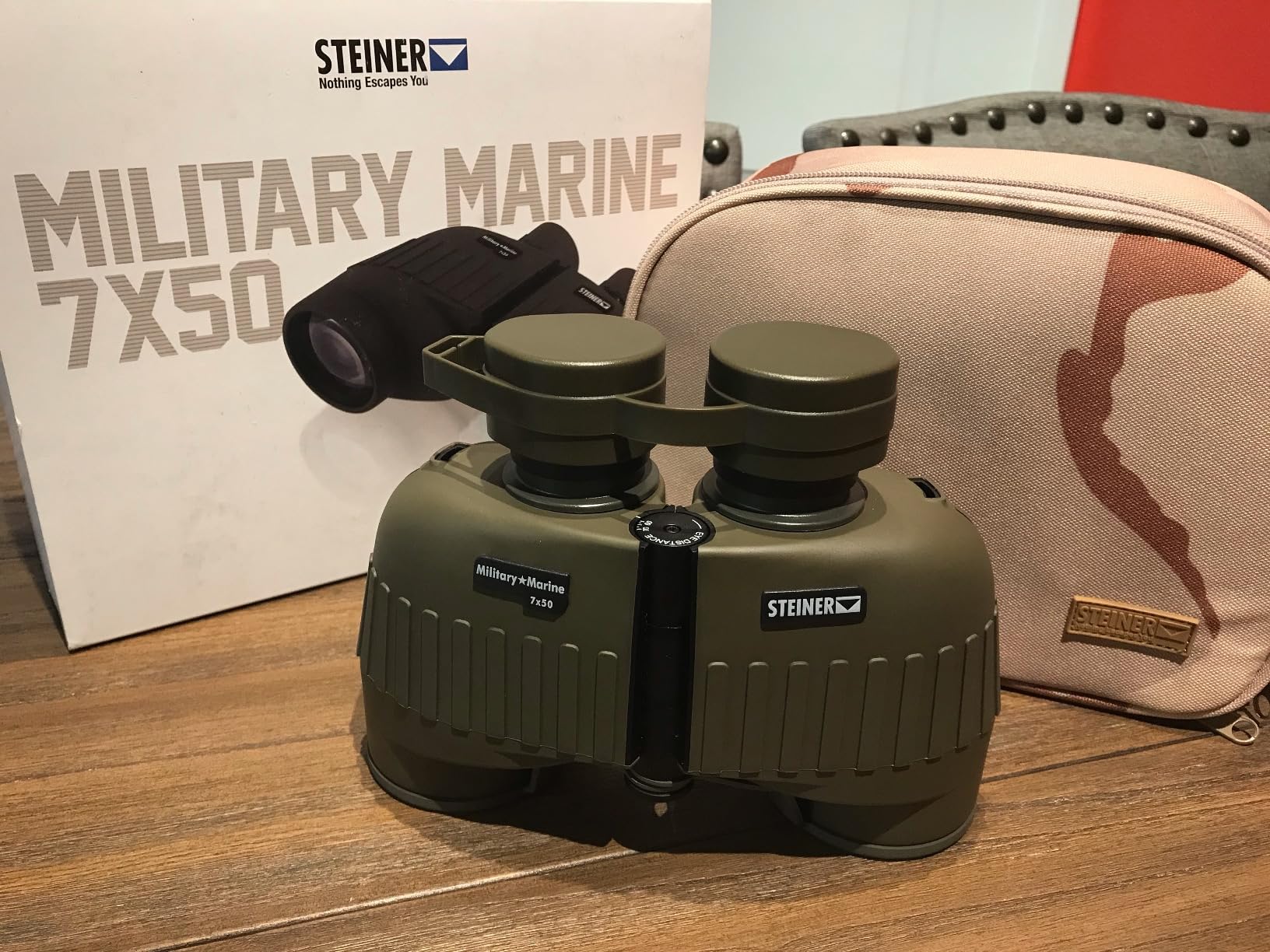 Steiner Military-Marine 10x50mm Binoculars - High-Power Tactical Optics with Sports-Auto-Focus, 50mm Objective Lenses, Waterproof, and Heritage Warranty customer photo 1