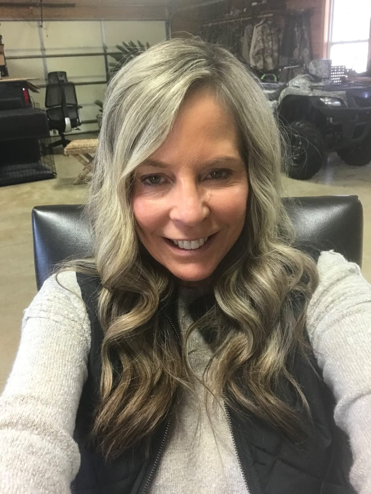 Drybar The Wrap Party Curling & Styling Wand - Long-Lasting Waves and Curls - Salon Hair Curling Wand customer photo 1