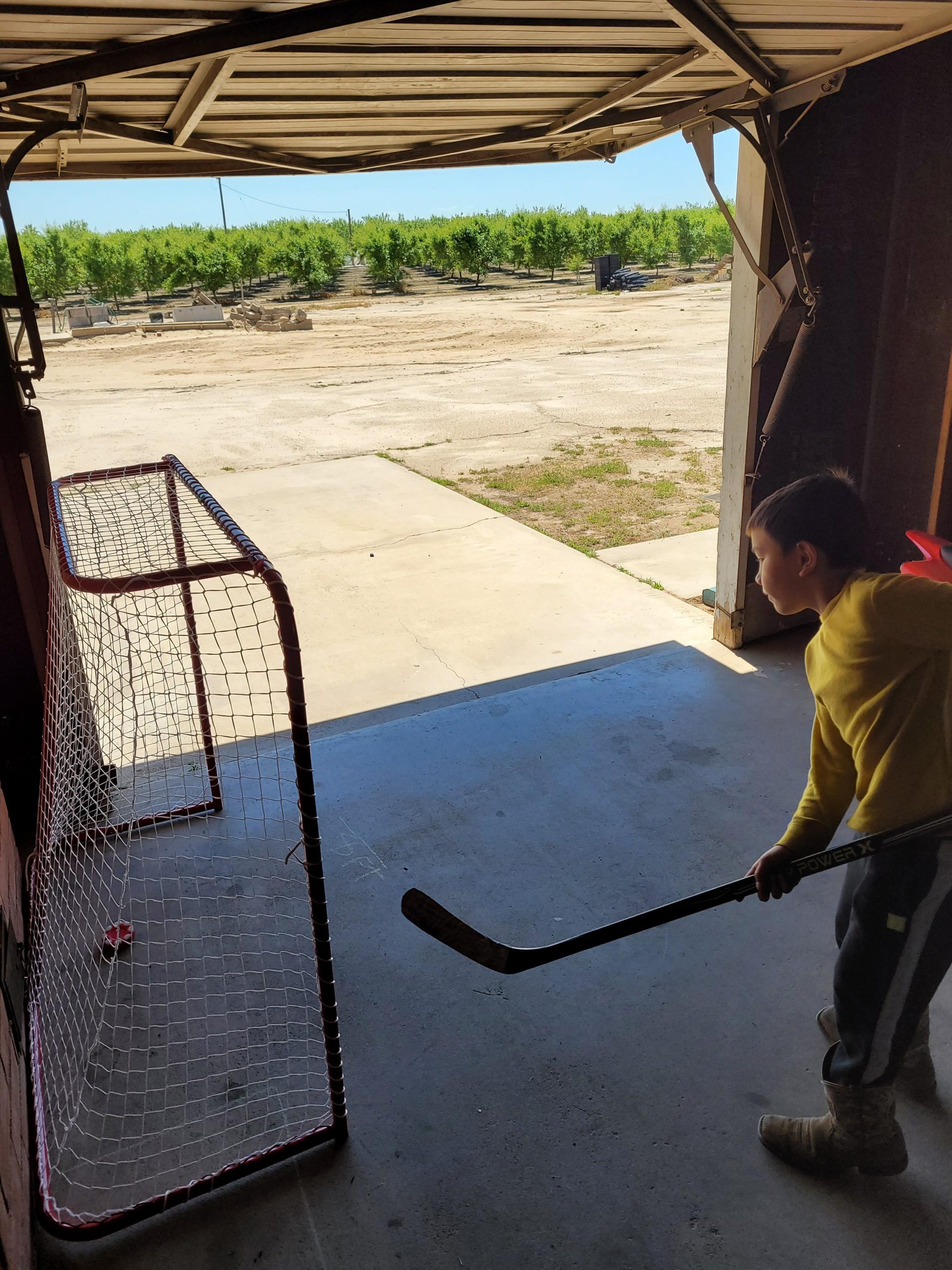Franklin Sports Street Hockey Sticks - Ambush Junior Street Hockey Stick - Wood and Fiberglass Shaft - ABS Blade - One Piece Stick customer photo 1