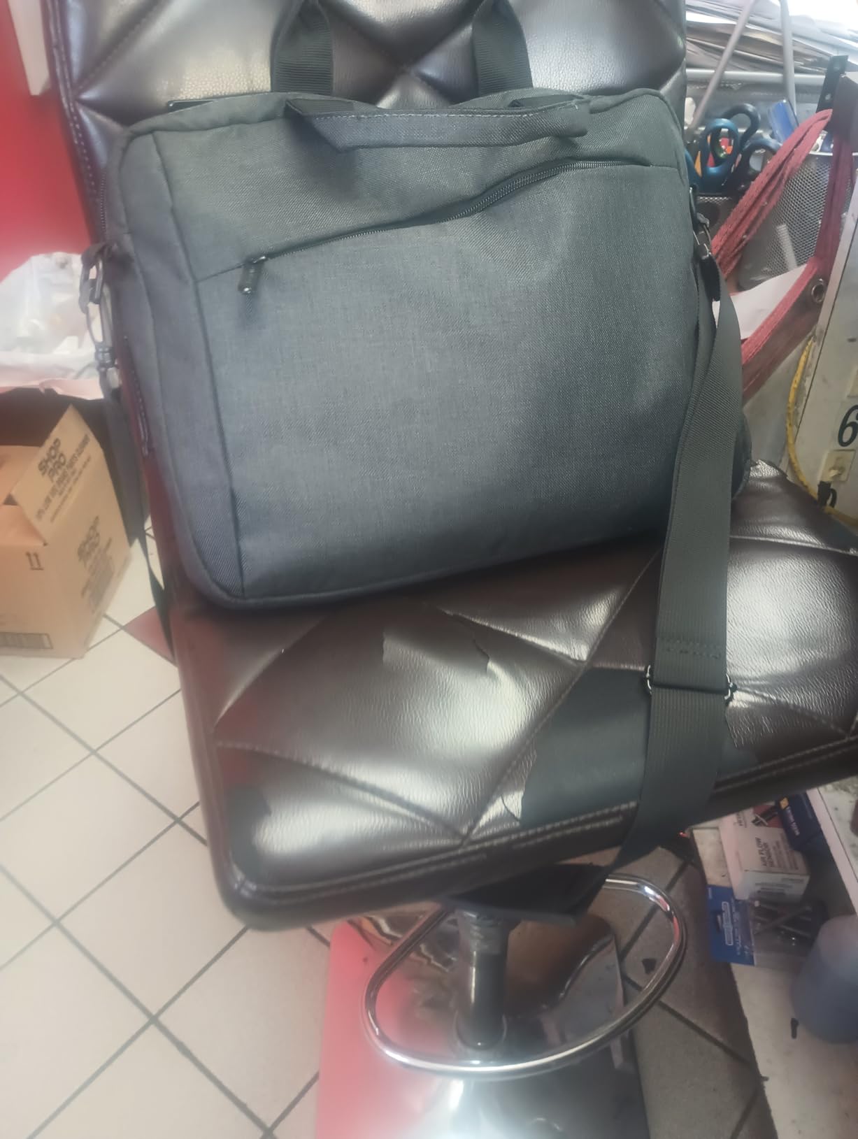 Lenovo Laptop Bag T210, Messenger Shoulder Bag for Laptop or Tablet, Sleek, Durable & Water-Repellent Fabric customer photo 1