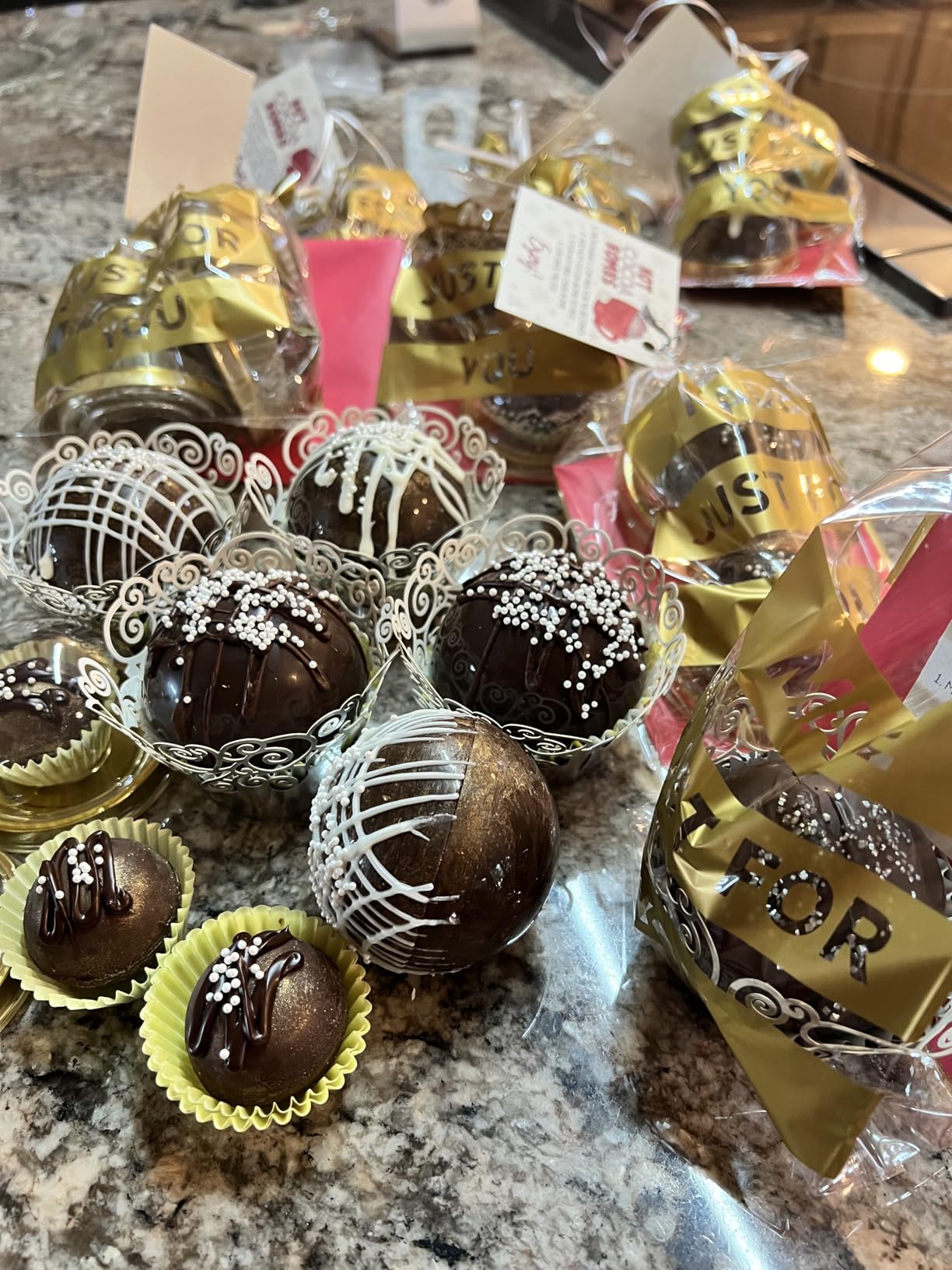 Goldbaking Semi Sphere Chocolate Mould PC Polycarbonate Hemisphere Chocolate Mold (s 1.2inch) customer photo 1