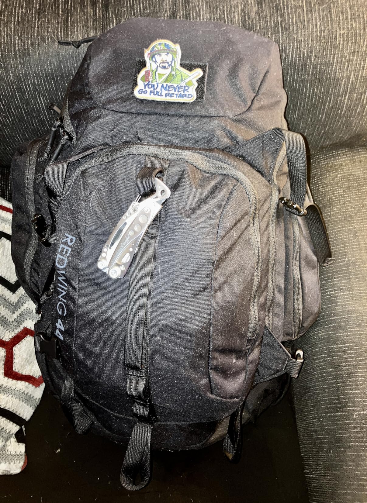 Kelty Redwing Tactical Backpack - Built to Military Specification Army Backpack, Durable & Strong, Built to Last, Aluminum Stays, Ideal for Military, Police, Outdoors Hiking or Bug Out Bag | Grey 44L customer photo 1