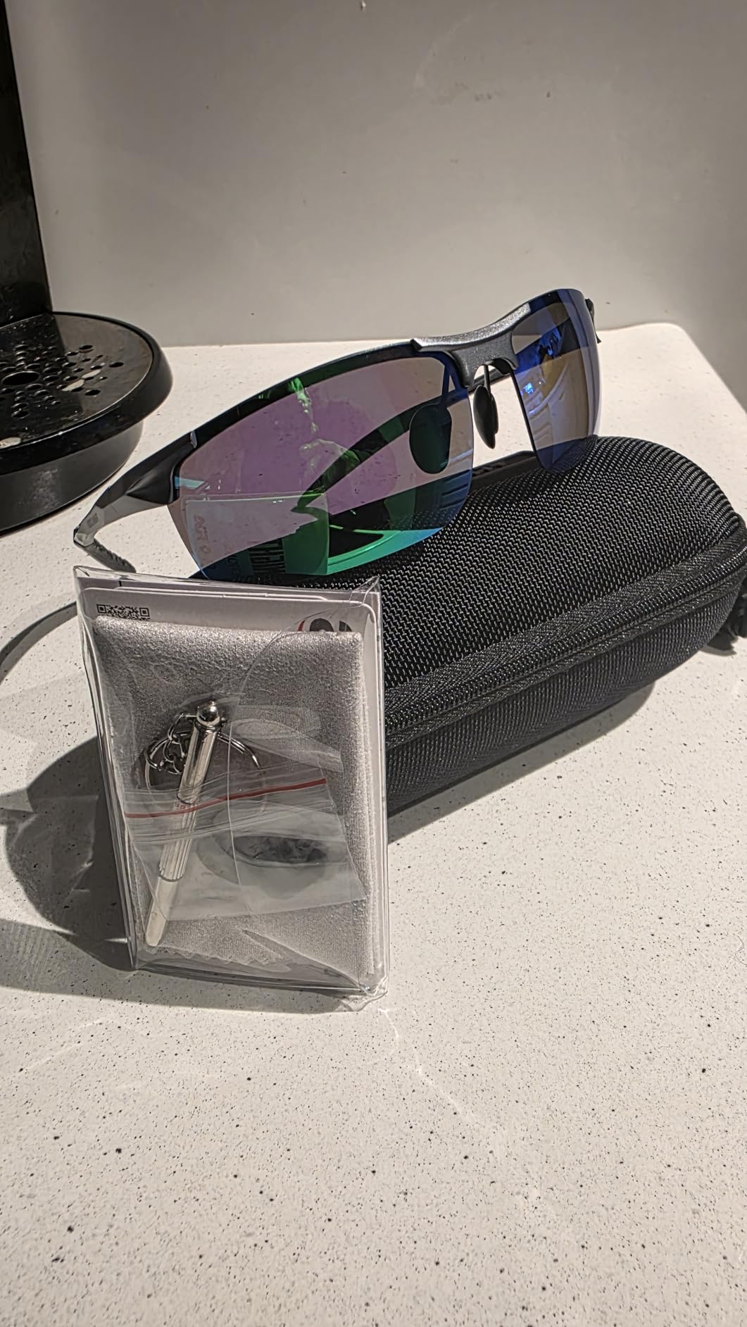 ROCKNIGHT Driving HD Polarized UV400 Protection Ultra light Al-Mg Golf Fishing Outdoor Sunglasses customer photo 1