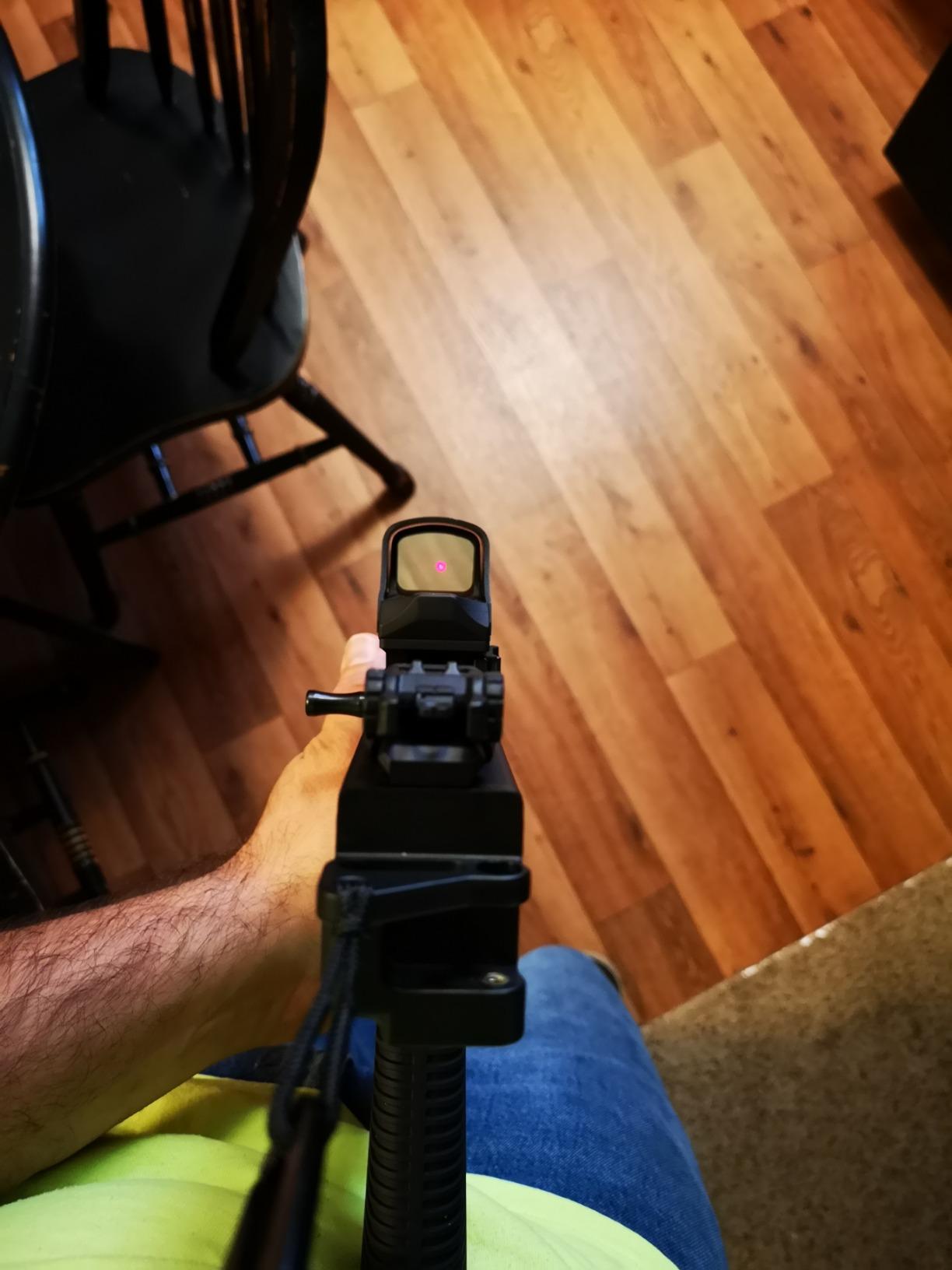 HOLOSUN 510C Multi-Reticle 2 MOA Dot & 65 MOA Circle Open Reflex Sight - Solar FailSafe Shake-Awake customer photo 2