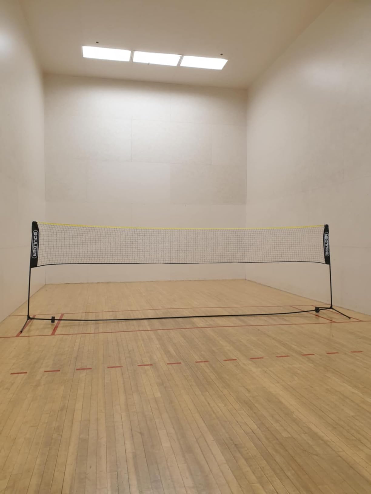 Boulder Portable Badminton Pickleball Net - Foldable/Extendable Poles for Multiple Sports Heights (UP to 5 ft) customer photo 1
