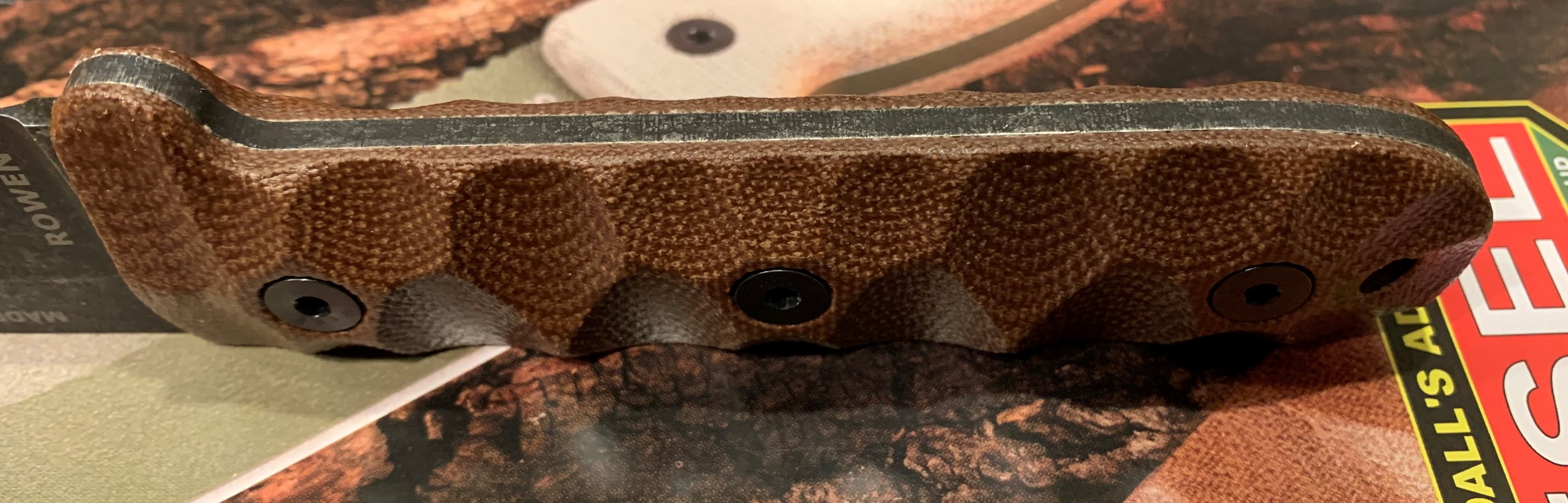 ESEE PR4 Fixed Blade Survival Knife -Field Tested, Durable and Reliable Bushcraft Knife with Dark Tan Sheath customer photo 1