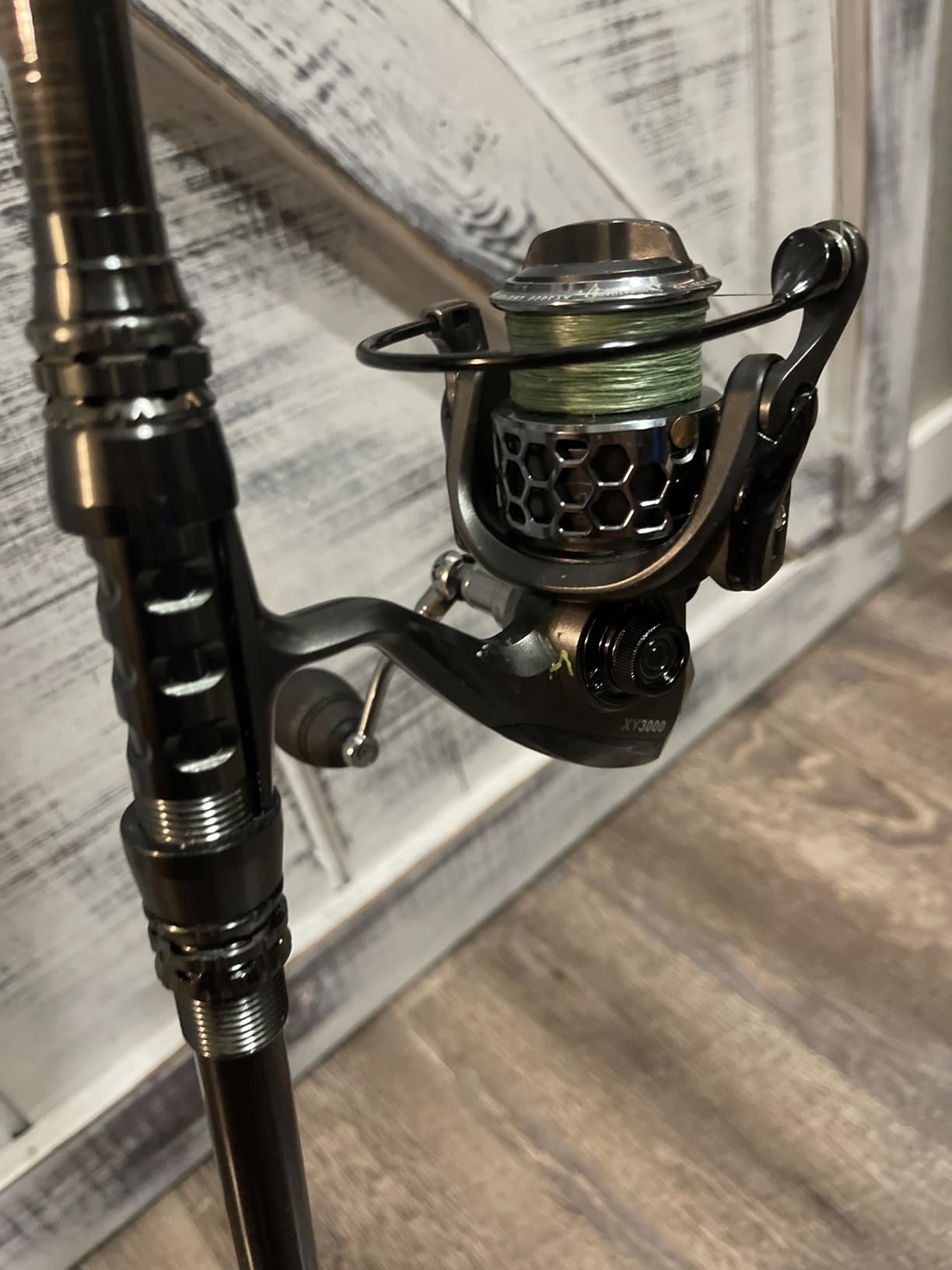 Sougayilang Fishing Rod Reel Combo with Telescopic Fishing Pole Spinning Reel Carrier Bag for Travel Saltwater Freshwater Fishing customer photo 2