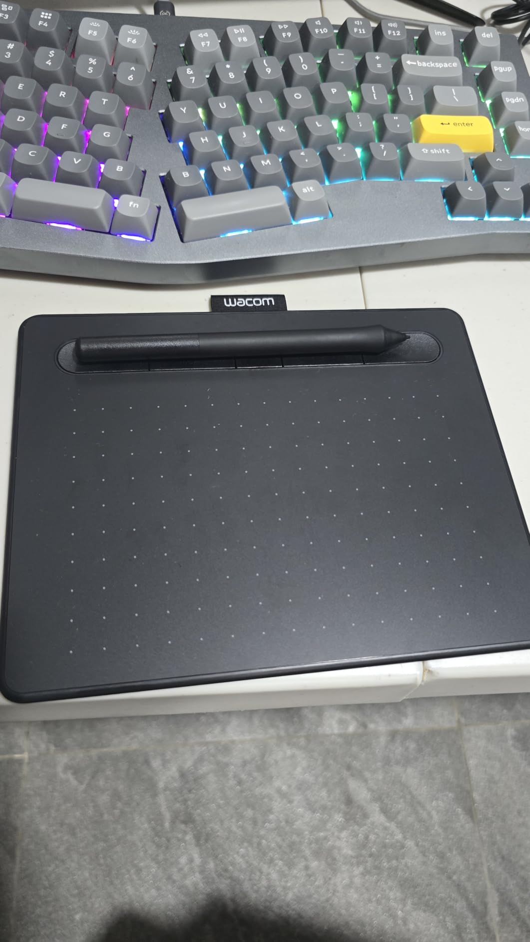 Wacom Intuos Small Bluetooth Graphics Drawing Tablet - 4 Customizable ExpressKeys, Portable for Teachers, Students and Creators customer photo 1