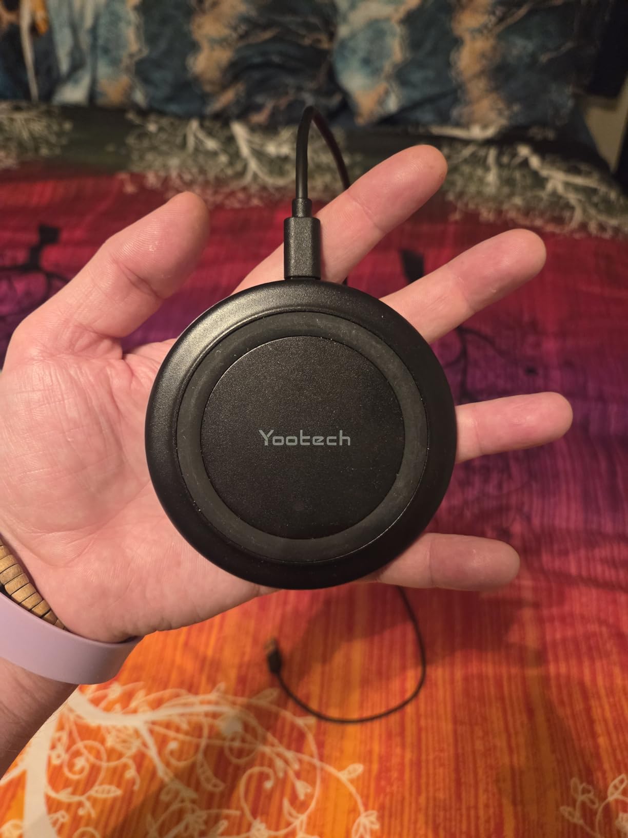 Yootech Wireless Charger, 10W Max Wireless Charging Pad Compatible with iPhone 17/16/15/14/13/SE 2022/12/11, Samsung Galaxy S25/S24/S23, for AirPods Pro 3 (No AC Adapter) customer photo 2